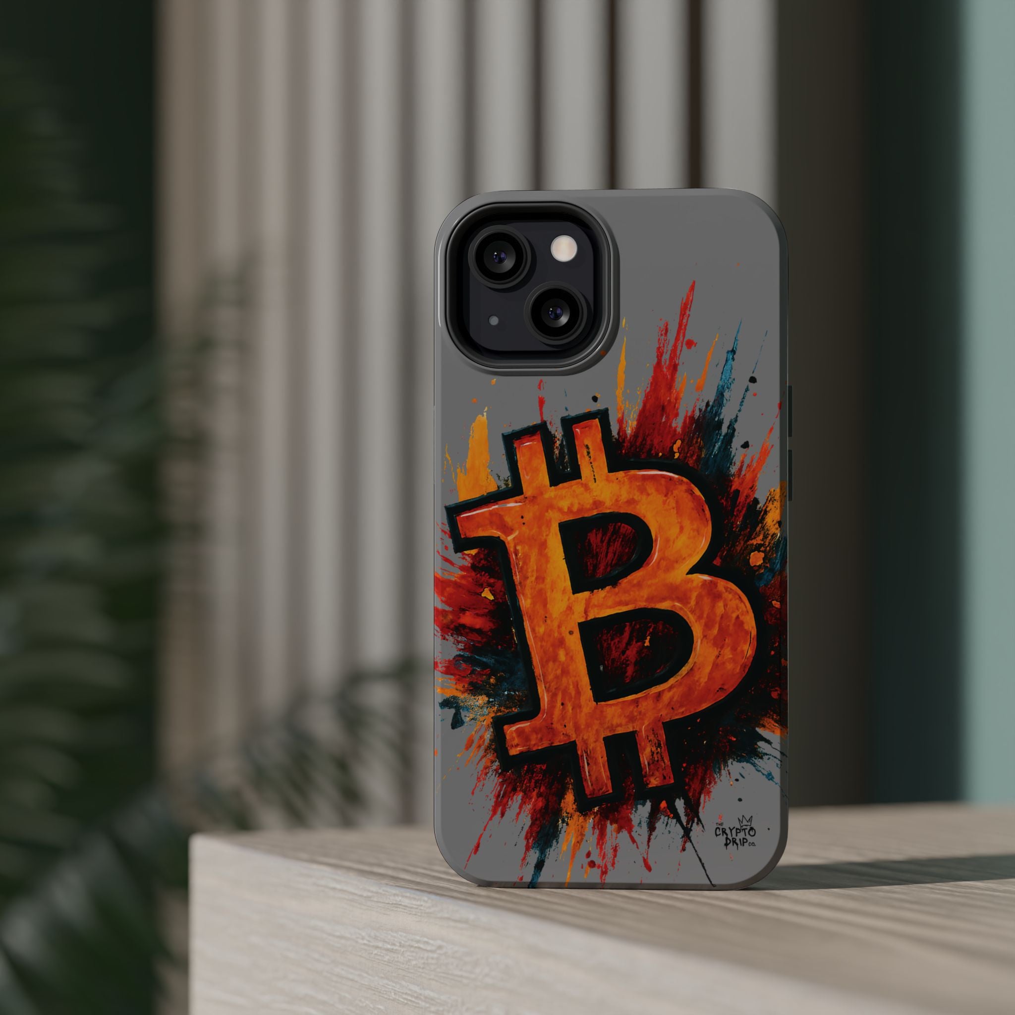 Bitcoin iPhone Case Crypto iPhone Cover MagSafe Compatible Durable Bitcoin Crypto Gift for Traders Crypto Accessories for iPhone 13 14 15 16
