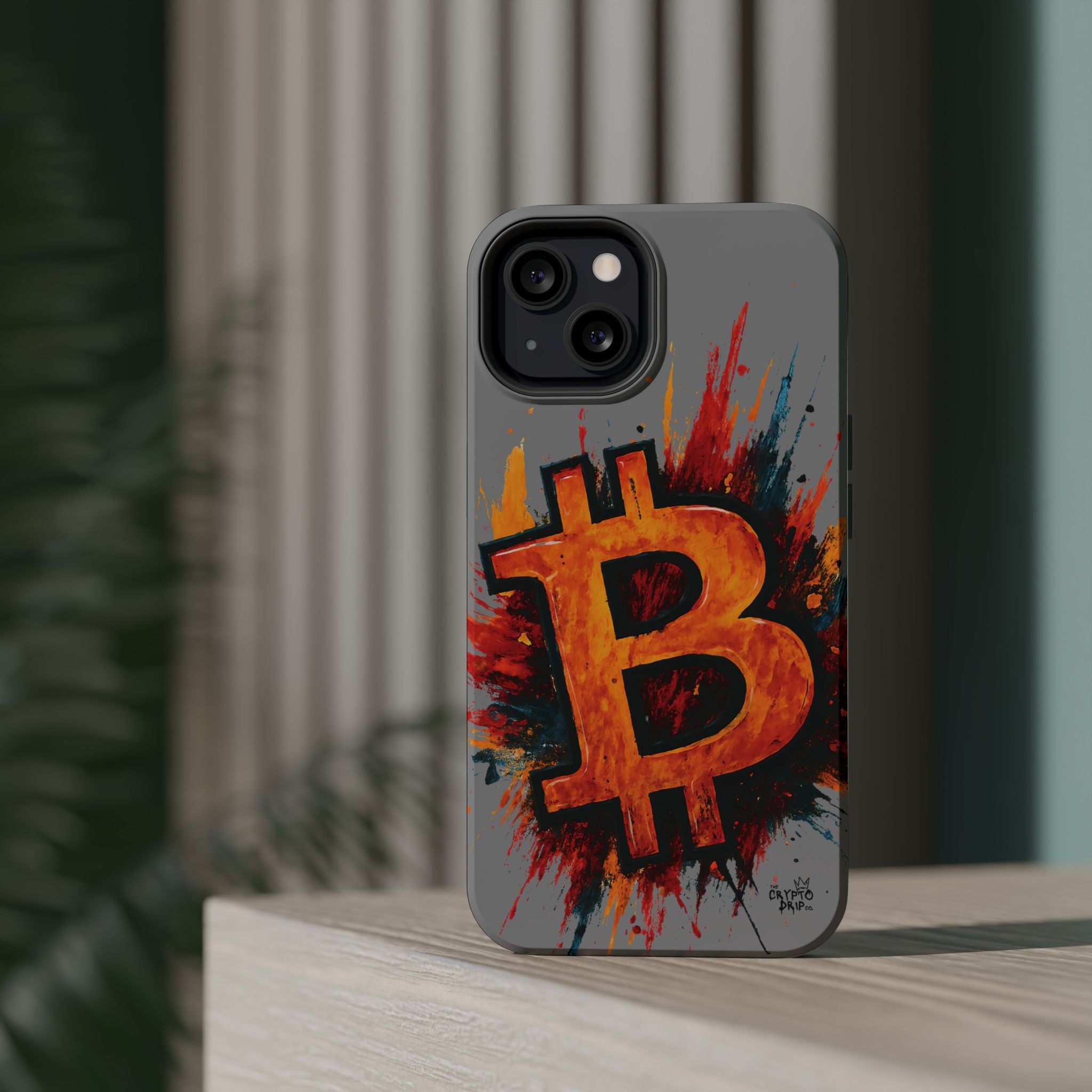 Bitcoin iPhone Case Crypto iPhone Cover MagSafe Compatible Durable Bitcoin Crypto Gift for Traders Crypto Accessories for iPhone 13 14 15 16