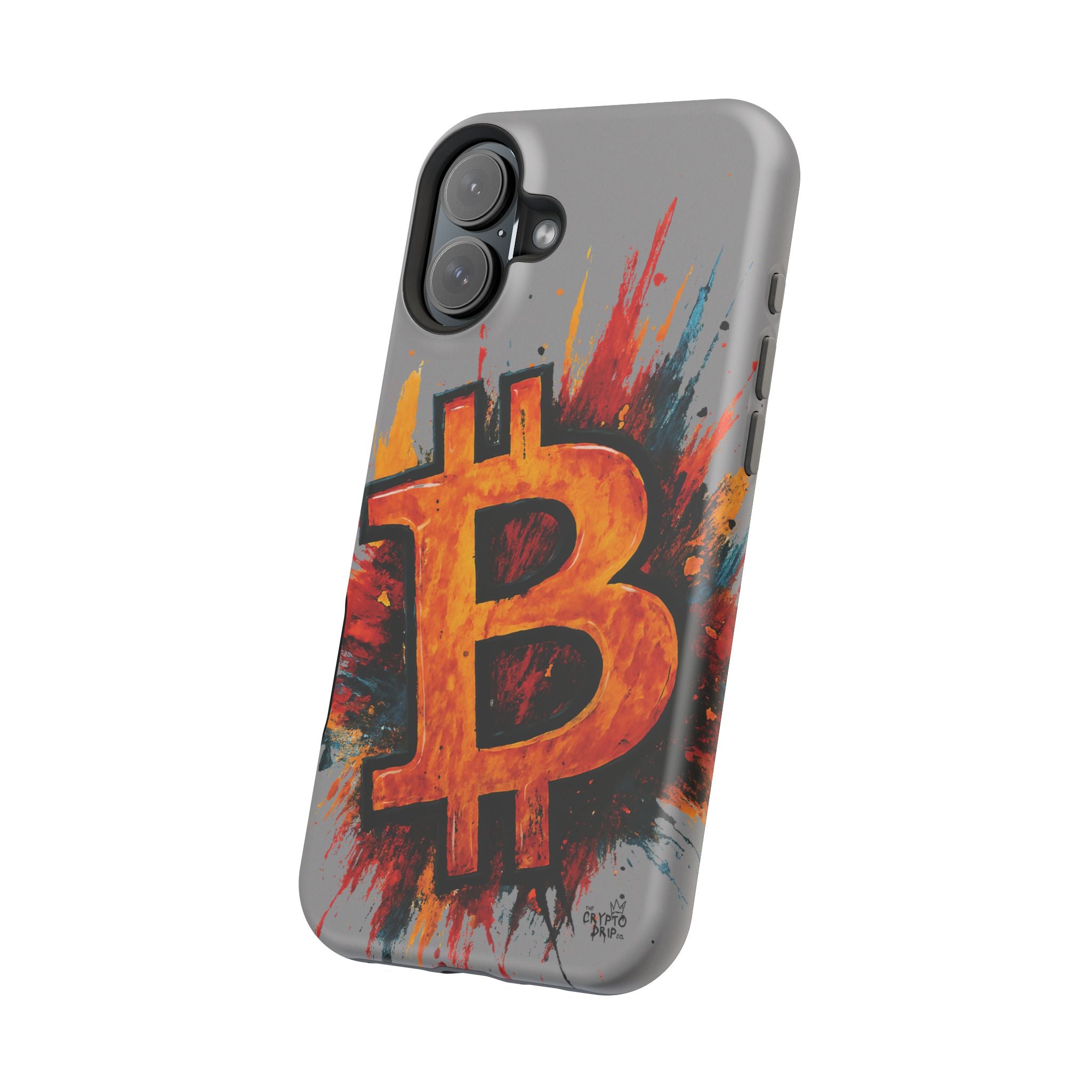 Bitcoin iPhone Case Crypto iPhone Cover MagSafe Compatible Durable Bitcoin Crypto Gift for Traders Crypto Accessories for iPhone 13 14 15 16