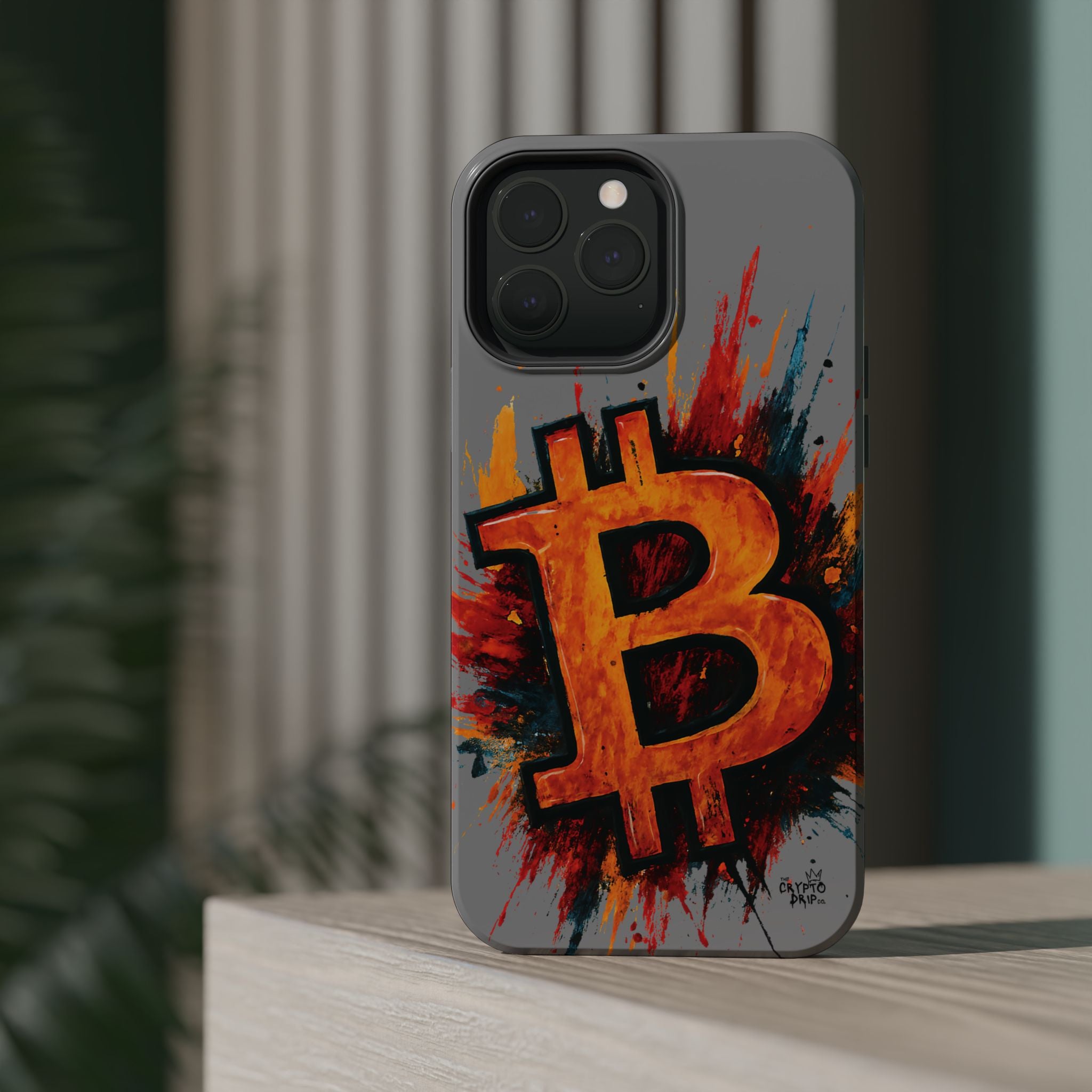 Bitcoin iPhone Case Crypto iPhone Cover MagSafe Compatible Durable Bitcoin Crypto Gift for Traders Crypto Accessories for iPhone 13 14 15 16