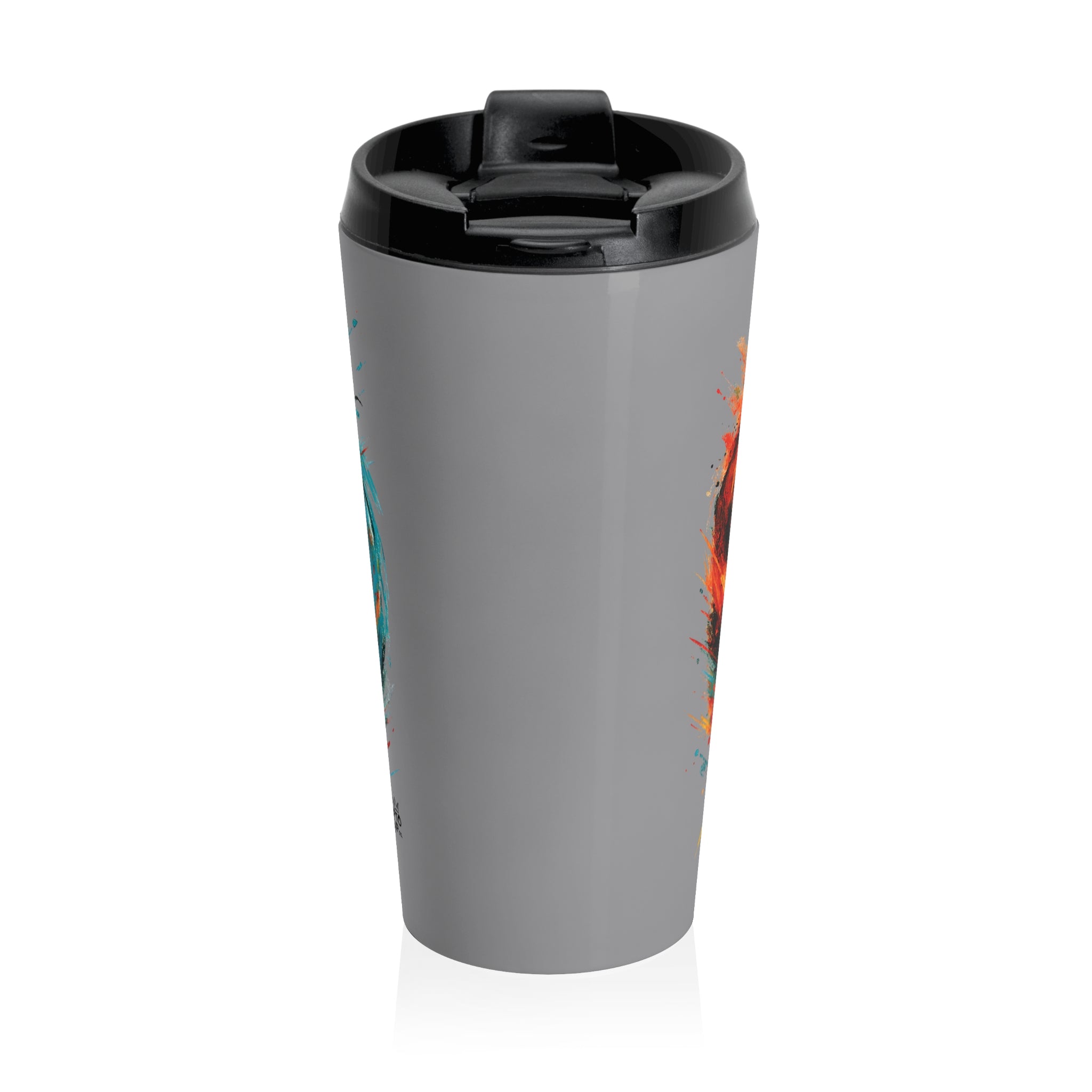 XRP Stainless Steel Mug Modern Minimalist XRP Bull vs Bear Travel Mug for Cryptocurrency Enthusiasts XRP Gift Coffee Cup Crypto Accessories