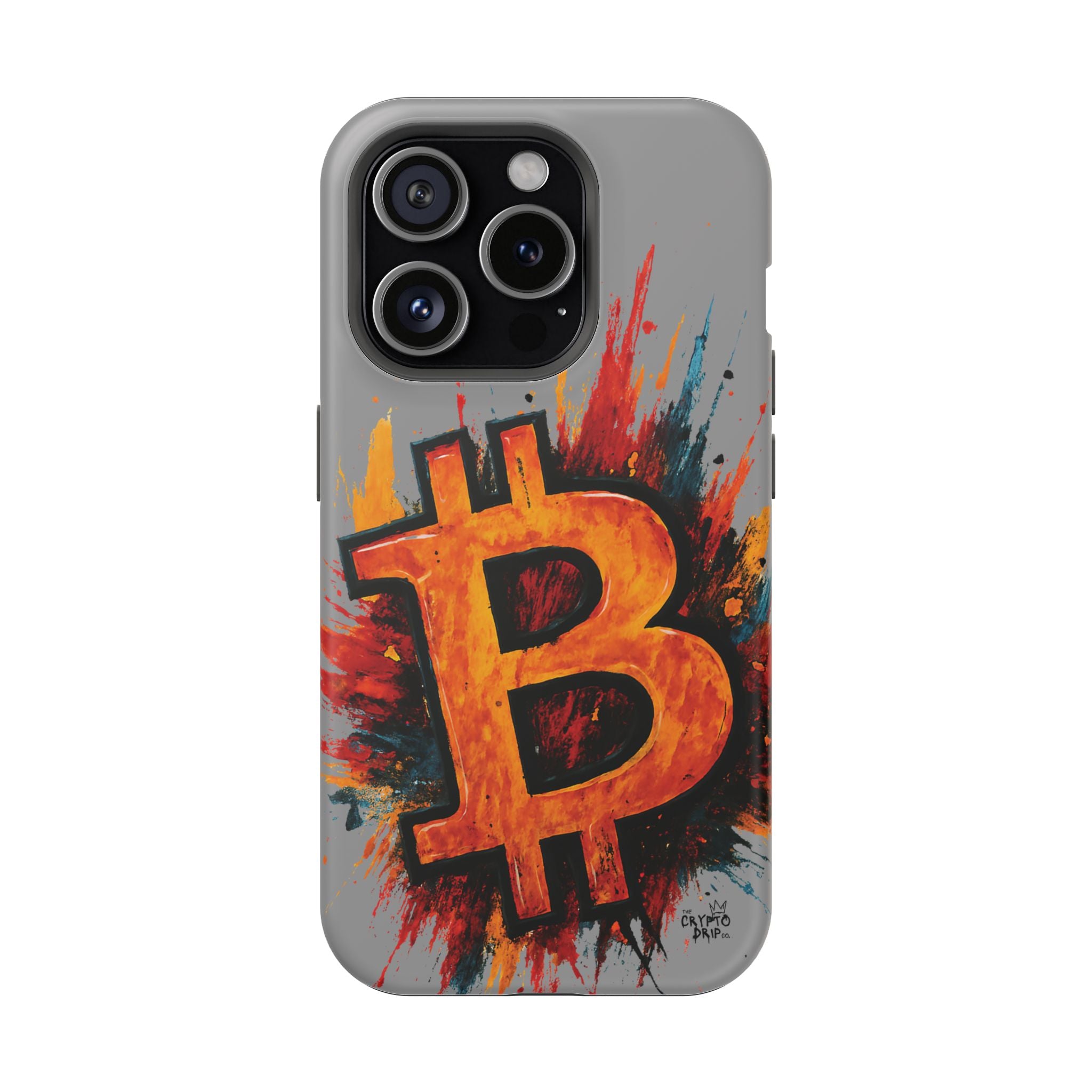 Bitcoin iPhone Case Crypto iPhone Cover MagSafe Compatible Durable Bitcoin Crypto Gift for Traders Crypto Accessories for iPhone 13 14 15 16