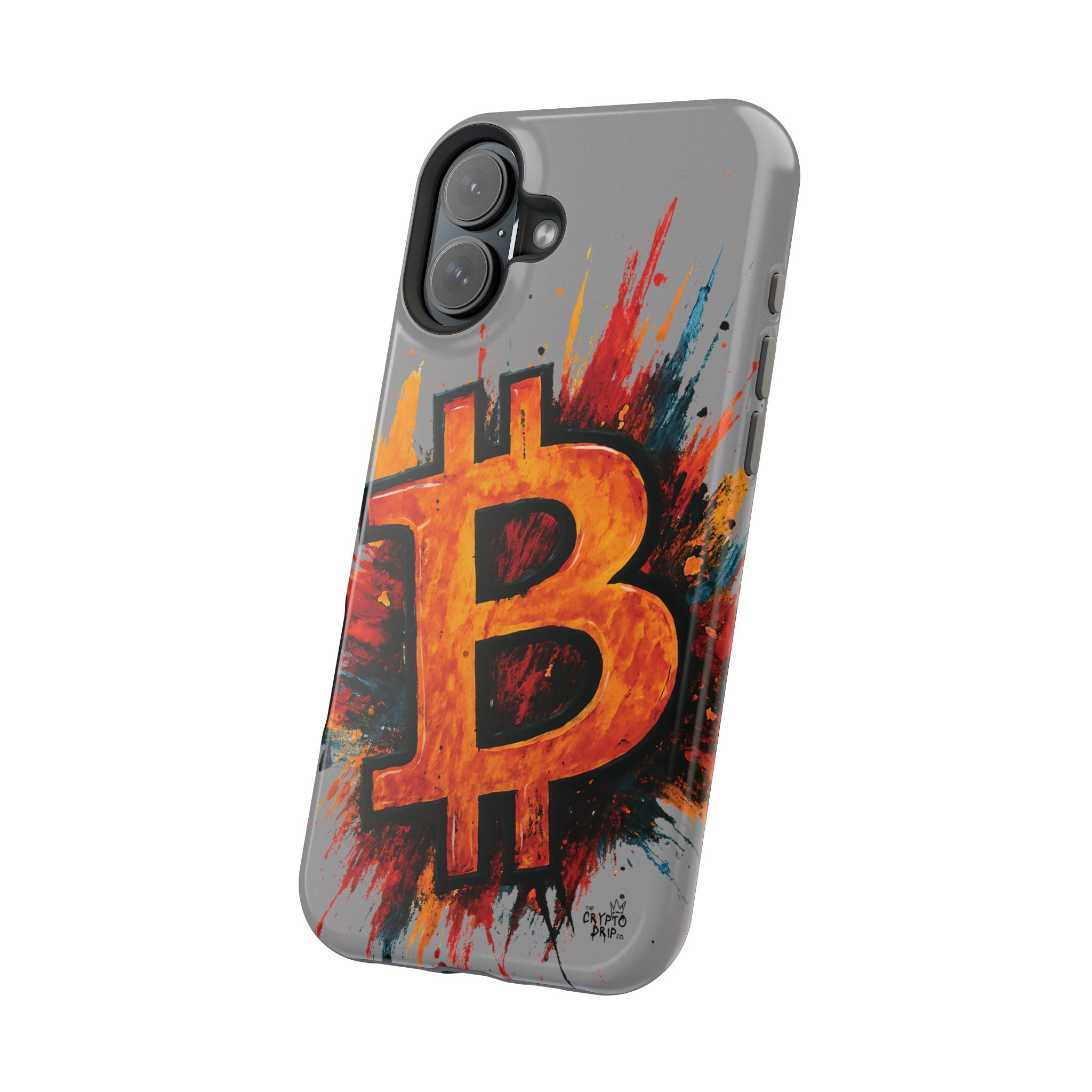Bitcoin iPhone Case Crypto iPhone Cover MagSafe Compatible Durable Bitcoin Crypto Gift for Traders Crypto Accessories for iPhone 13 14 15 16