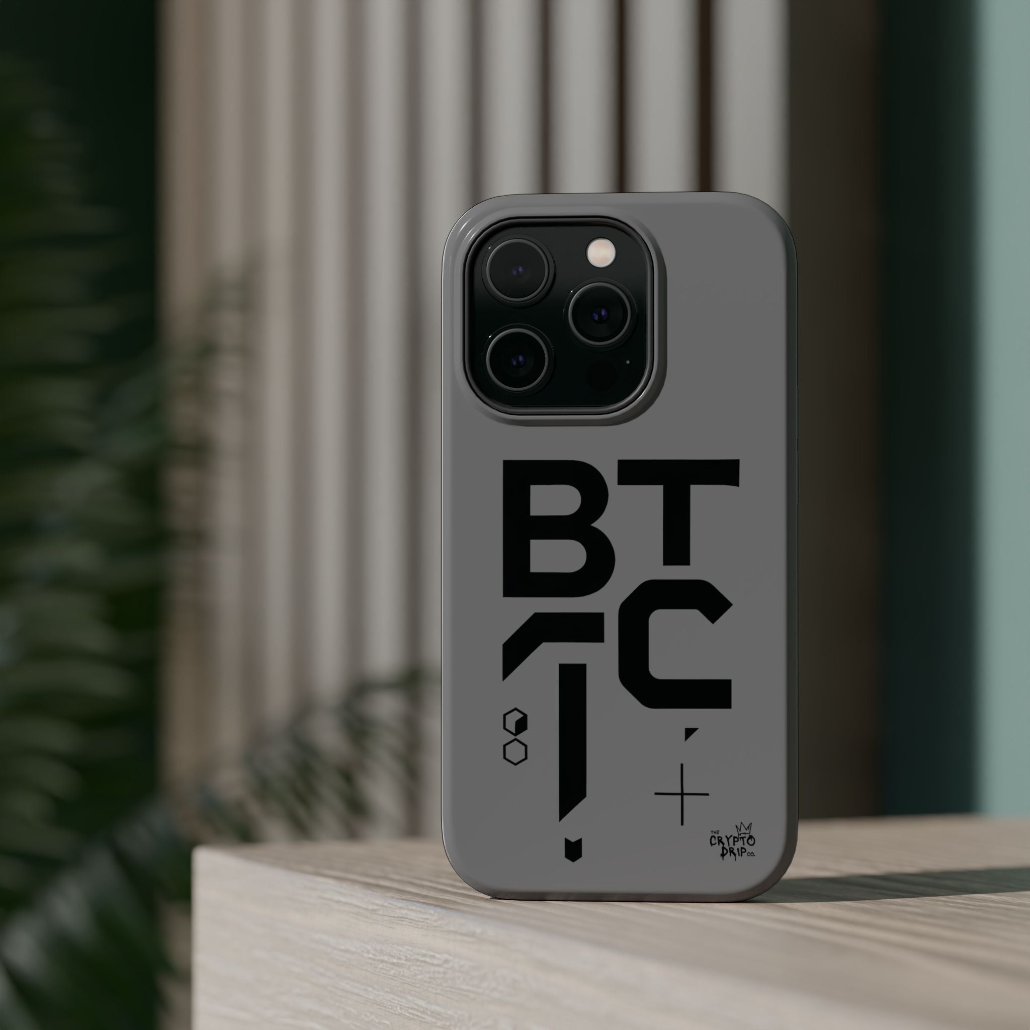 Bitcoin iPhone Case Crypto Phone Case Crypto iPhone Crypto Accessories Bitcoin Crypto Merchandise MagSafe Compatible Crypto Case Tough Case