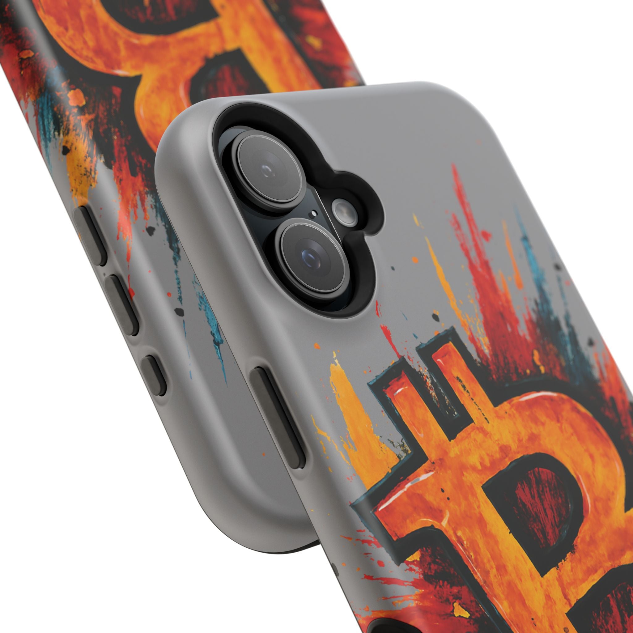Bitcoin iPhone Case Crypto iPhone Cover MagSafe Compatible Durable Bitcoin Crypto Gift for Traders Crypto Accessories for iPhone 13 14 15 16