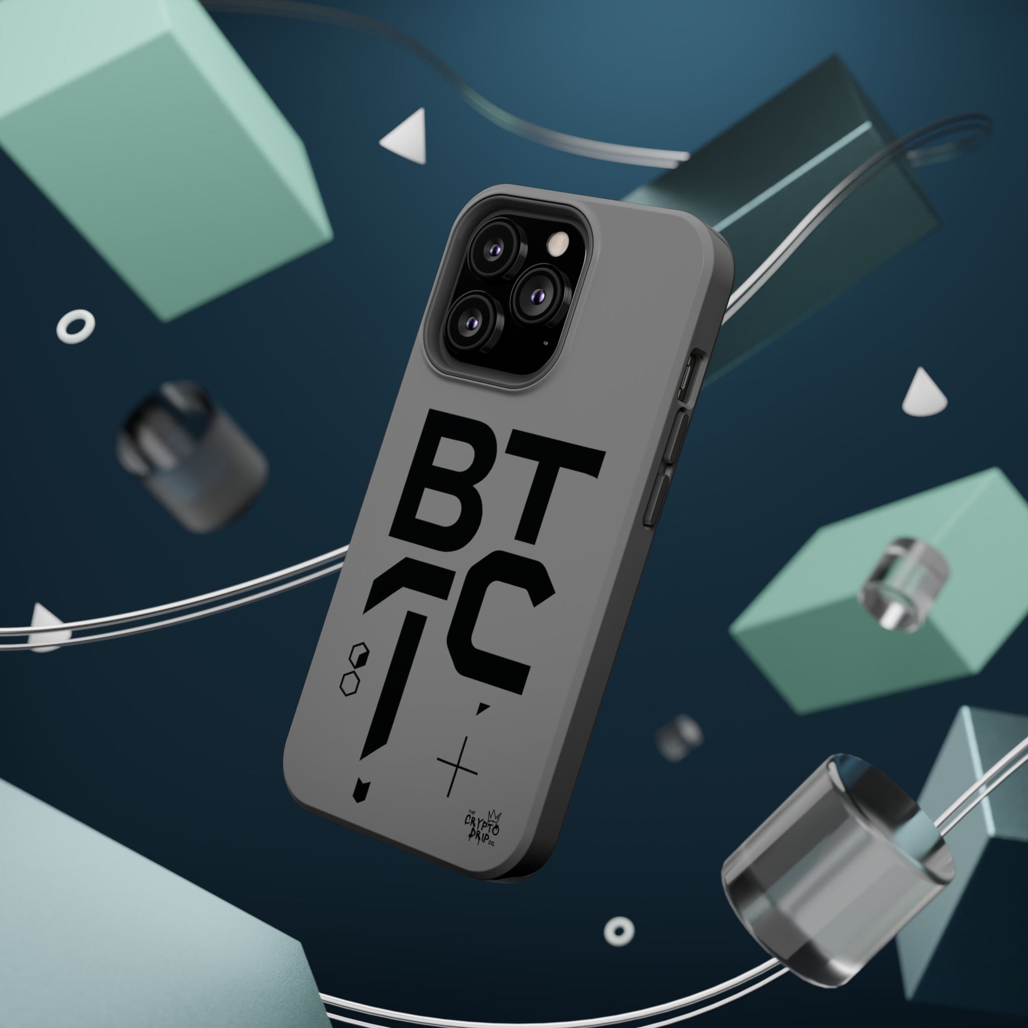 Bitcoin iPhone Case Crypto Phone Case Crypto iPhone Crypto Accessories Bitcoin Crypto Merchandise MagSafe Compatible Crypto Case Tough Case