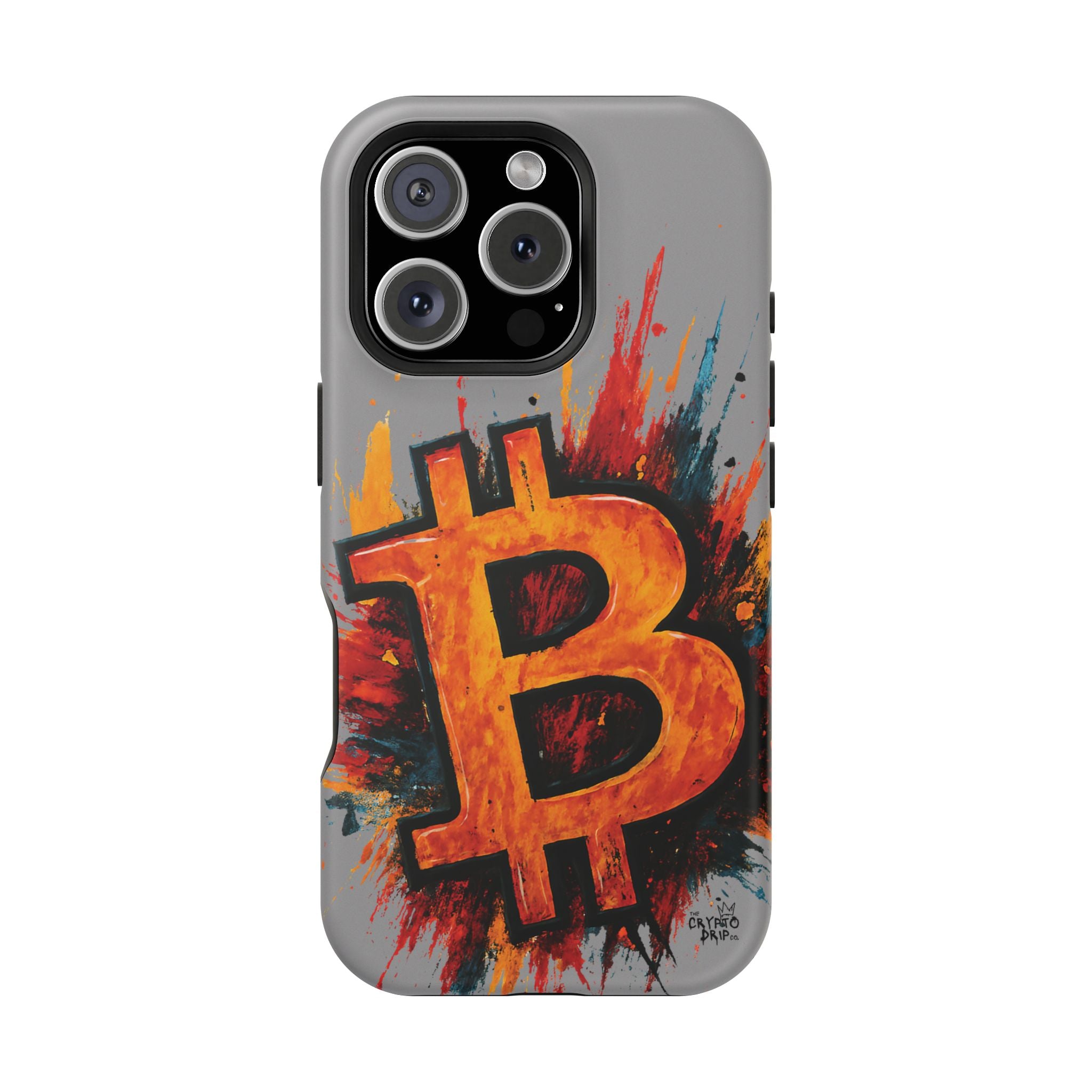 Bitcoin iPhone Case Crypto iPhone Cover MagSafe Compatible Durable Bitcoin Crypto Gift for Traders Crypto Accessories for iPhone 13 14 15 16