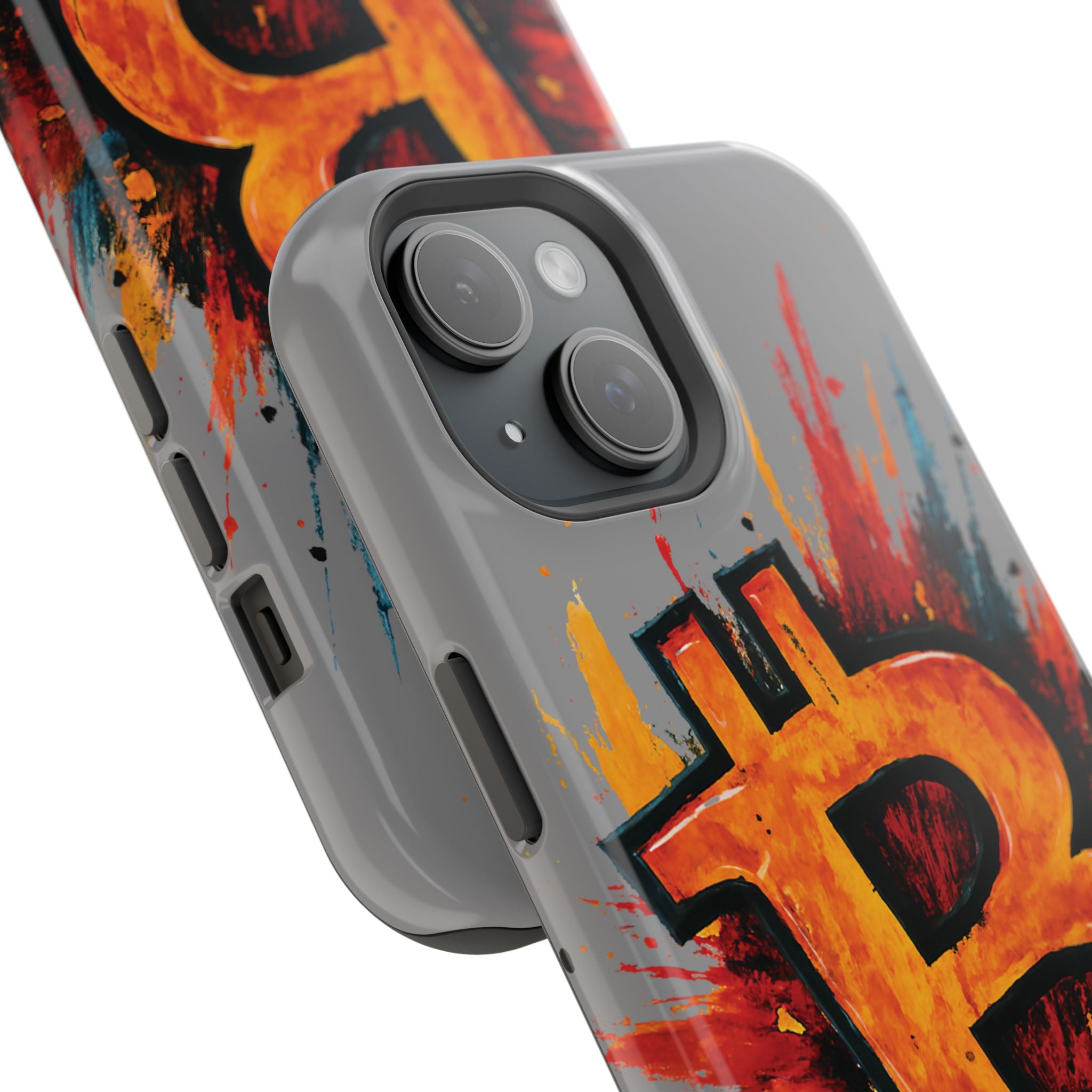 Bitcoin iPhone Case Crypto iPhone Cover MagSafe Compatible Durable Bitcoin Crypto Gift for Traders Crypto Accessories for iPhone 13 14 15 16