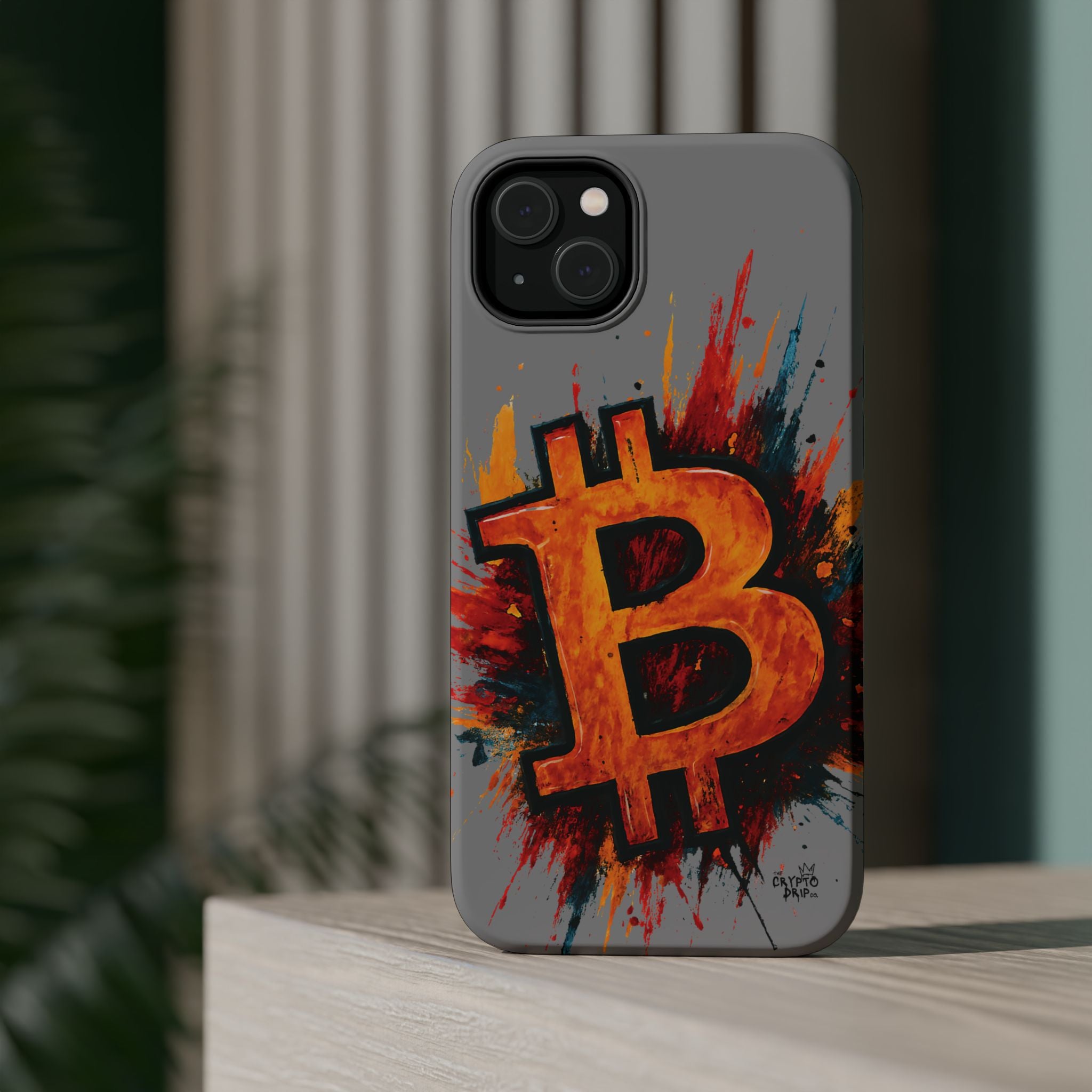 Bitcoin iPhone Case Crypto iPhone Cover MagSafe Compatible Durable Bitcoin Crypto Gift for Traders Crypto Accessories for iPhone 13 14 15 16