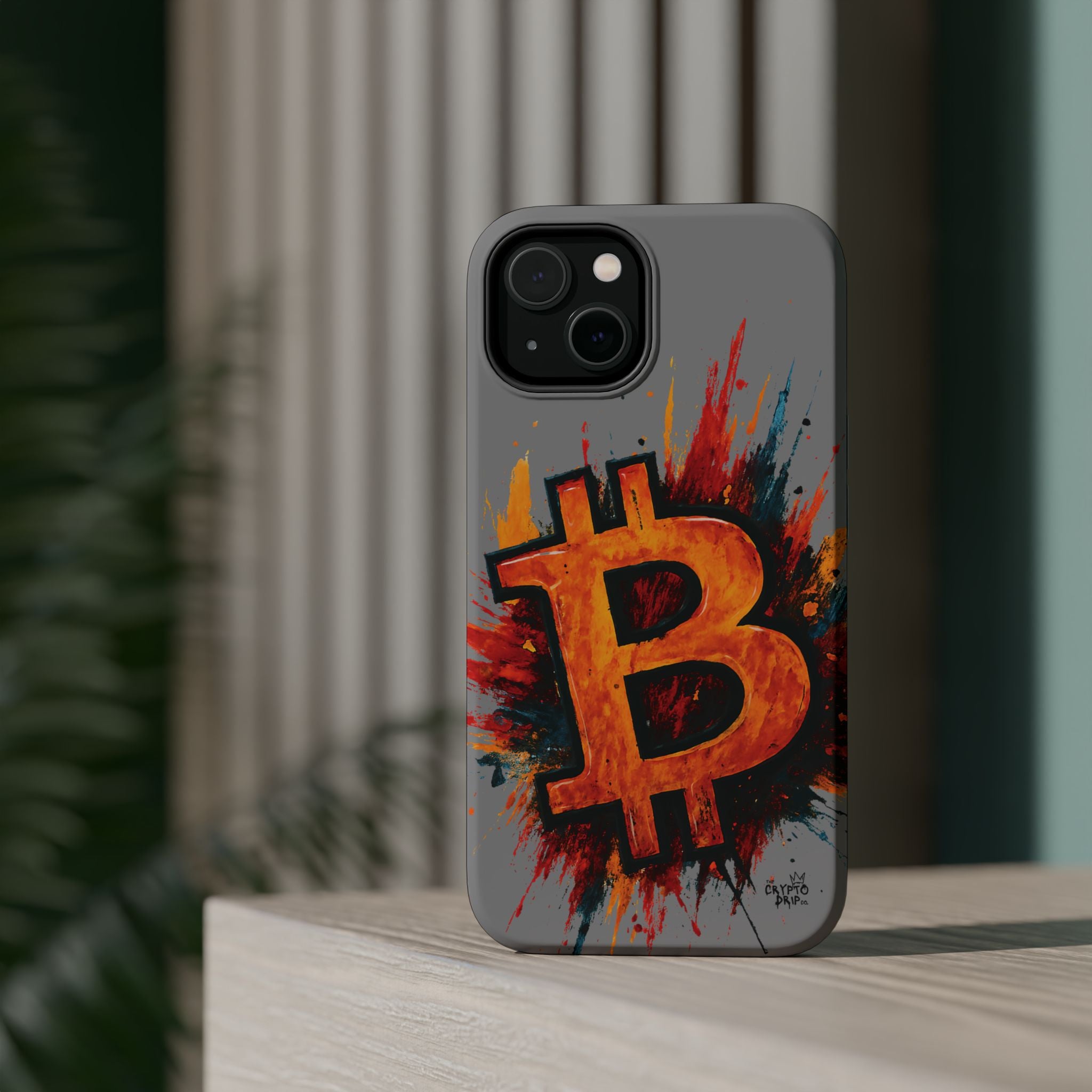 Bitcoin iPhone Case Crypto iPhone Cover MagSafe Compatible Durable Bitcoin Crypto Gift for Traders Crypto Accessories for iPhone 13 14 15 16