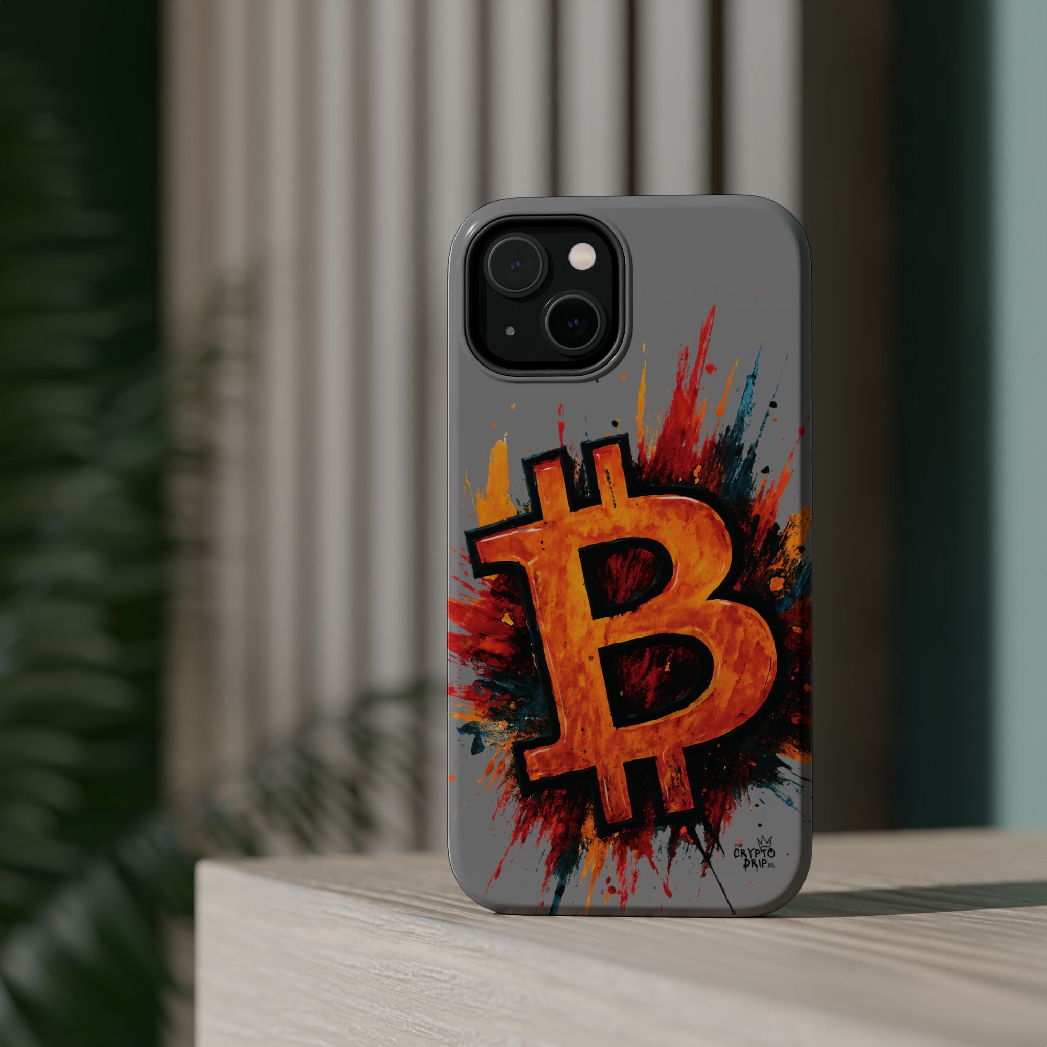 Bitcoin iPhone Case Crypto iPhone Cover MagSafe Compatible Durable Bitcoin Crypto Gift for Traders Crypto Accessories for iPhone 13 14 15 16