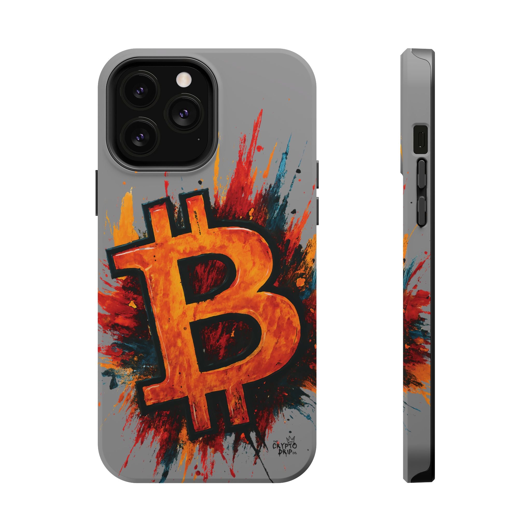 Bitcoin iPhone Case Crypto iPhone Cover MagSafe Compatible Durable Bitcoin Crypto Gift for Traders Crypto Accessories for iPhone 13 14 15 16