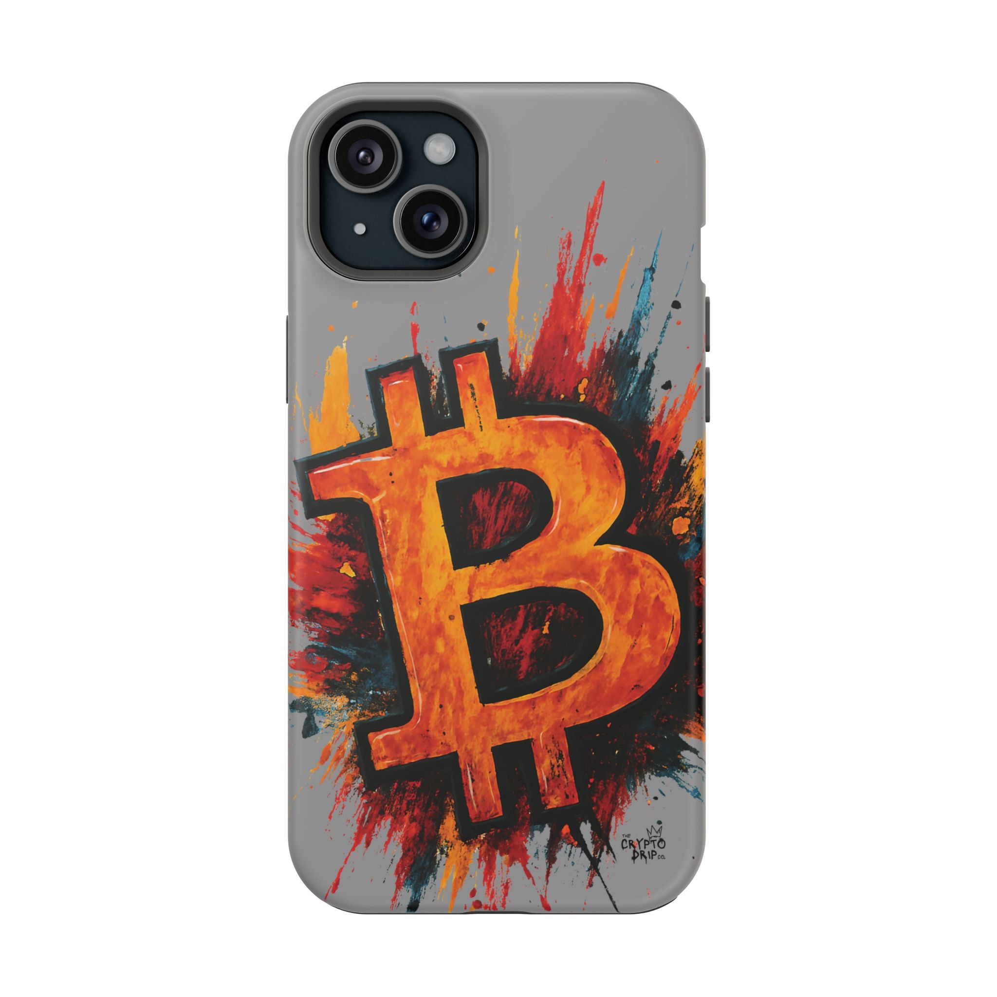 Bitcoin iPhone Case Crypto iPhone Cover MagSafe Compatible Durable Bitcoin Crypto Gift for Traders Crypto Accessories for iPhone 13 14 15 16