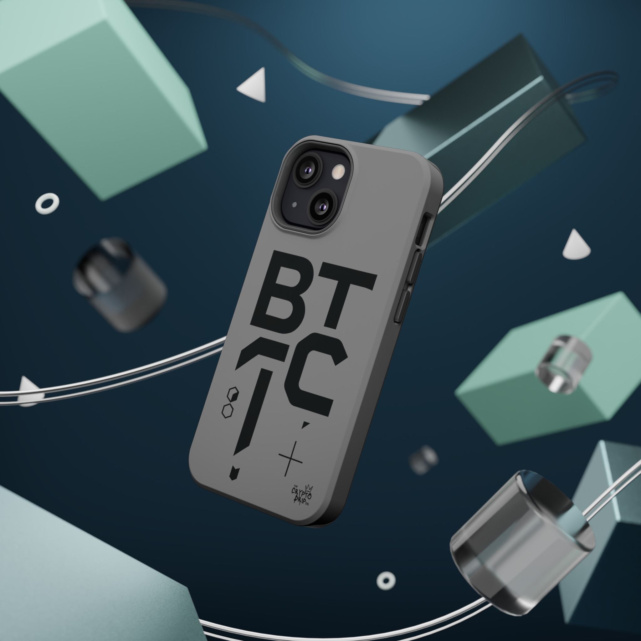 Bitcoin iPhone Case Crypto Phone Case Crypto iPhone Crypto Accessories Bitcoin Crypto Merchandise MagSafe Compatible Crypto Case Tough Case