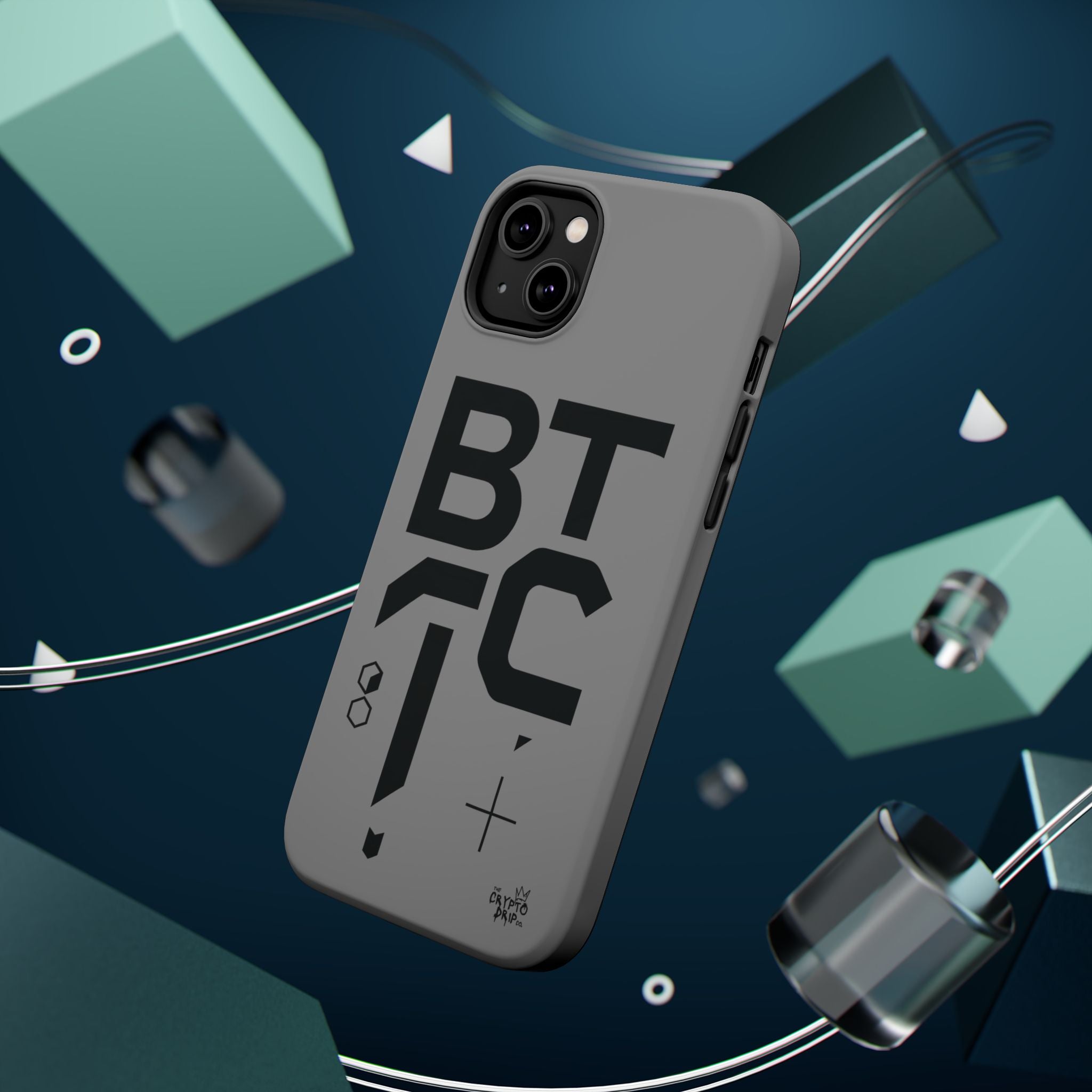 Bitcoin iPhone Case Crypto Phone Case Crypto iPhone Crypto Accessories Bitcoin Crypto Merchandise MagSafe Compatible Crypto Case Tough Case
