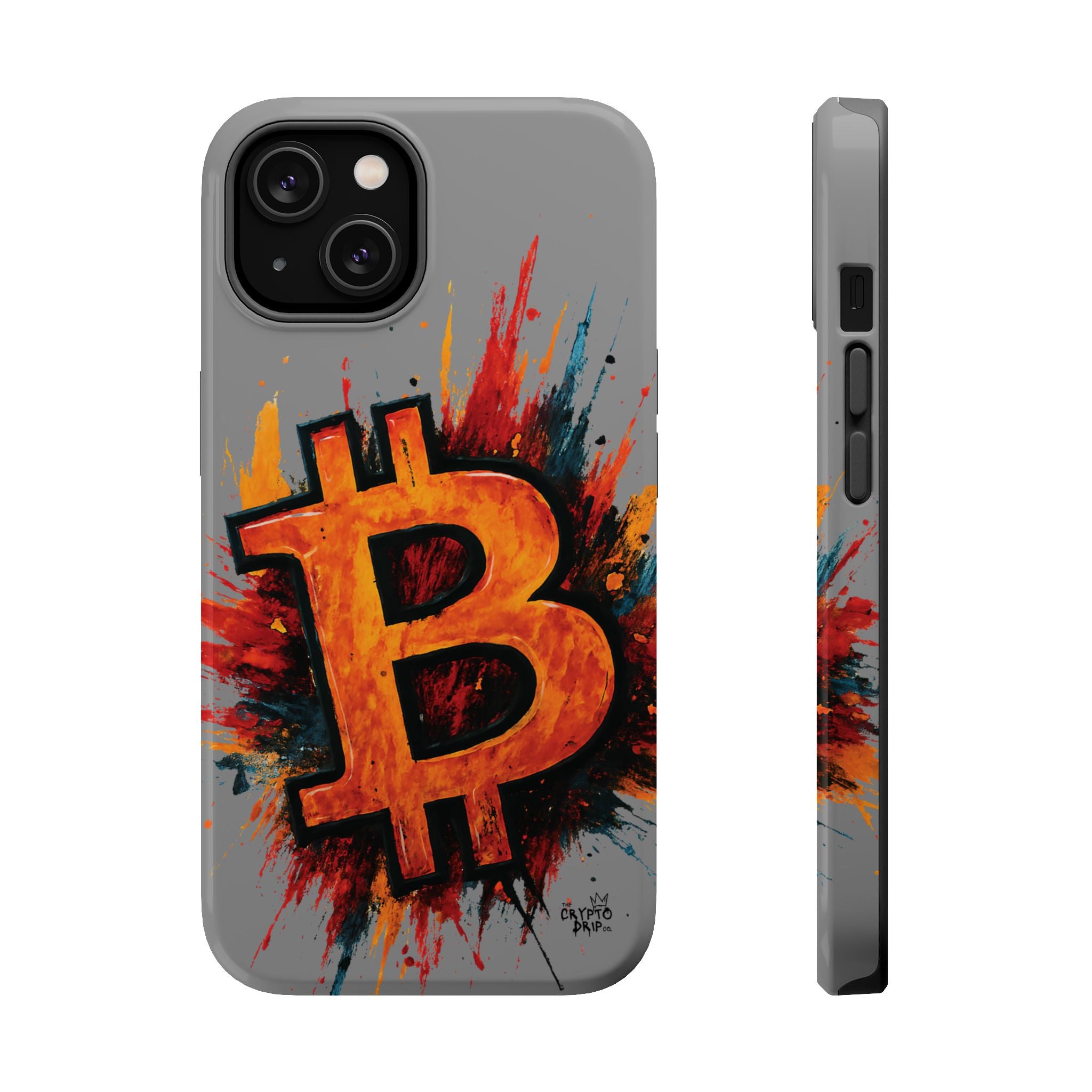 Bitcoin iPhone Case Crypto iPhone Cover MagSafe Compatible Durable Bitcoin Crypto Gift for Traders Crypto Accessories for iPhone 13 14 15 16