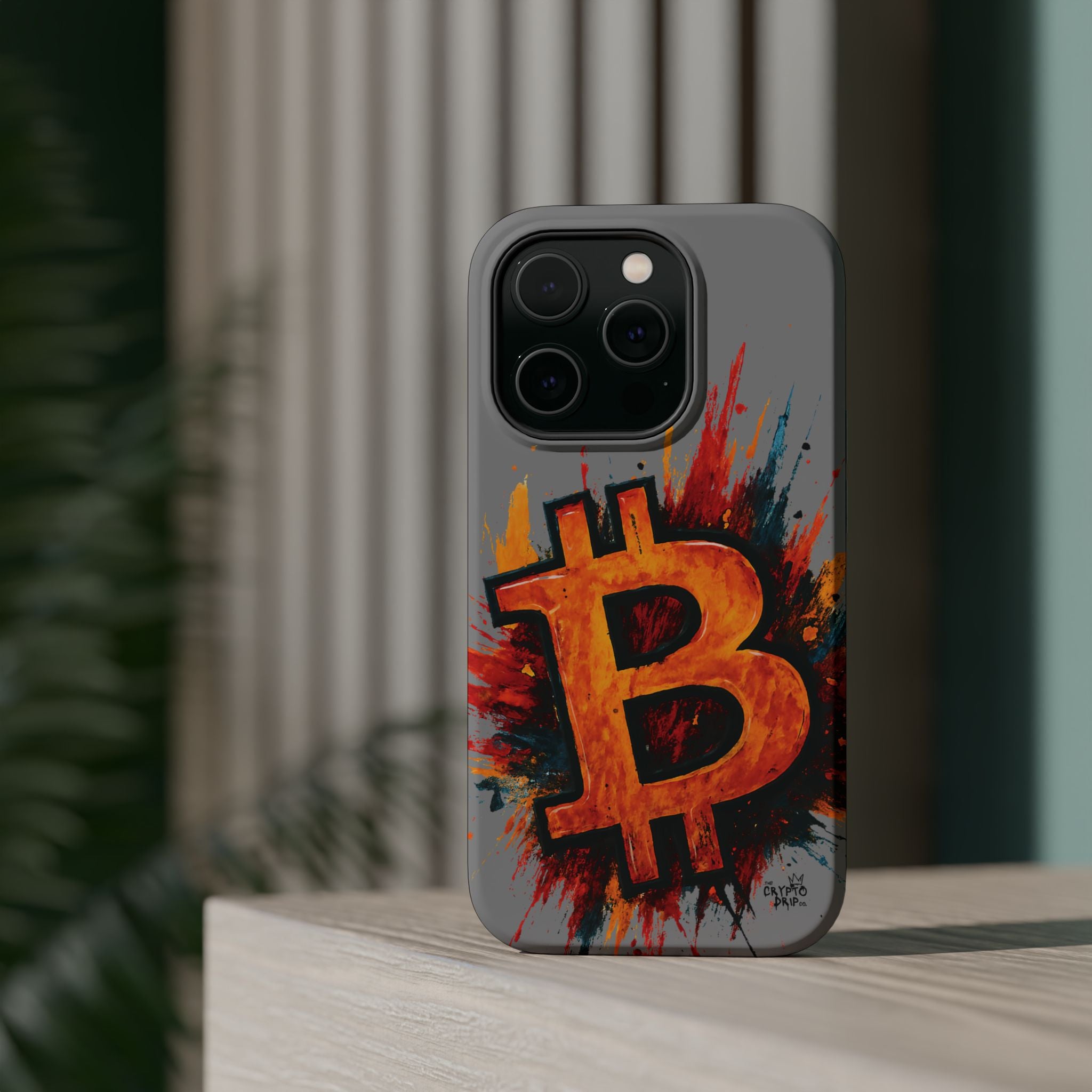 Bitcoin iPhone Case Crypto iPhone Cover MagSafe Compatible Durable Bitcoin Crypto Gift for Traders Crypto Accessories for iPhone 13 14 15 16