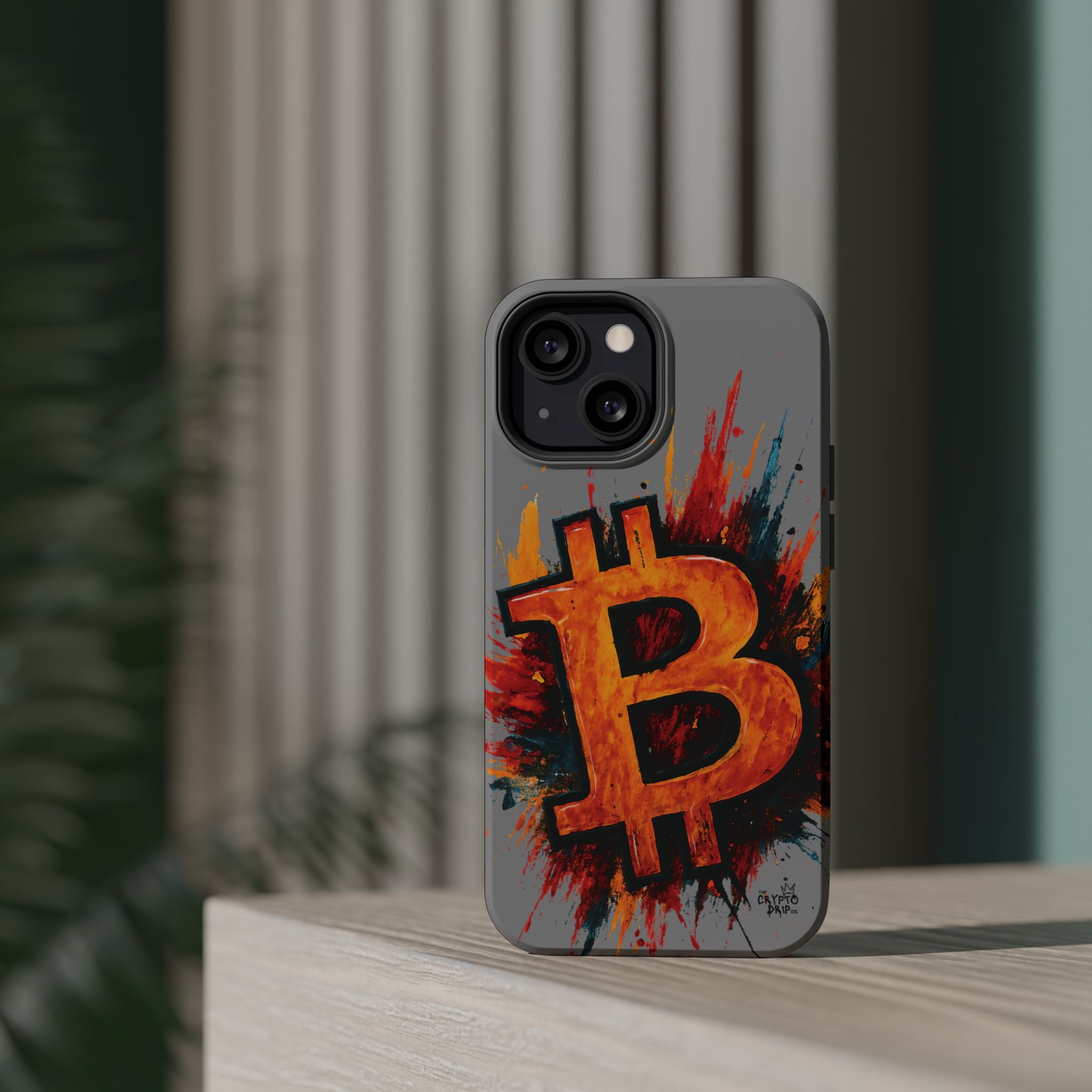 Bitcoin iPhone Case Crypto iPhone Cover MagSafe Compatible Durable Bitcoin Crypto Gift for Traders Crypto Accessories for iPhone 13 14 15 16