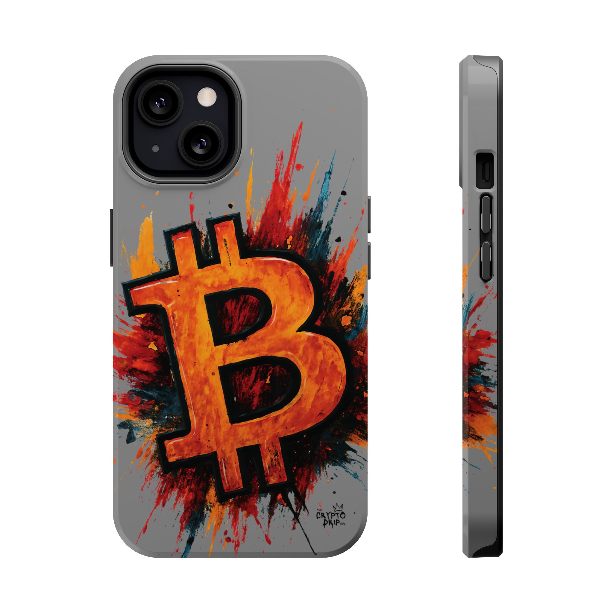 Bitcoin iPhone Case Crypto iPhone Cover MagSafe Compatible Durable Bitcoin Crypto Gift for Traders Crypto Accessories for iPhone 13 14 15 16