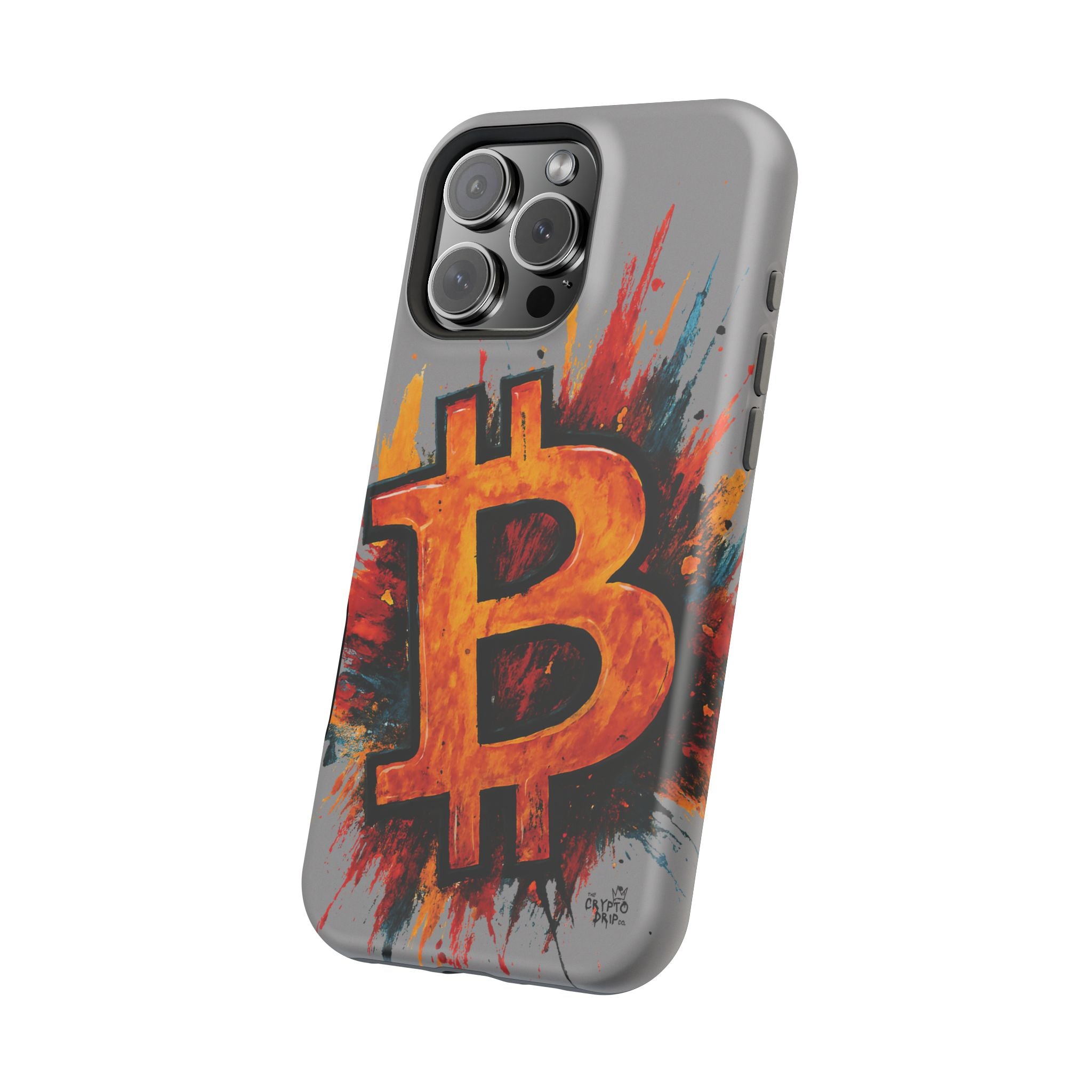 Bitcoin iPhone Case Crypto iPhone Cover MagSafe Compatible Durable Bitcoin Crypto Gift for Traders Crypto Accessories for iPhone 13 14 15 16