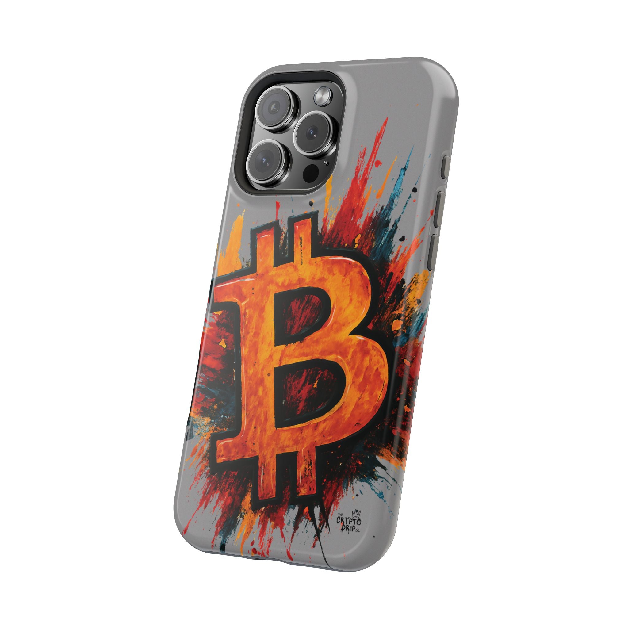 Bitcoin iPhone Case Crypto iPhone Cover MagSafe Compatible Durable Bitcoin Crypto Gift for Traders Crypto Accessories for iPhone 13 14 15 16
