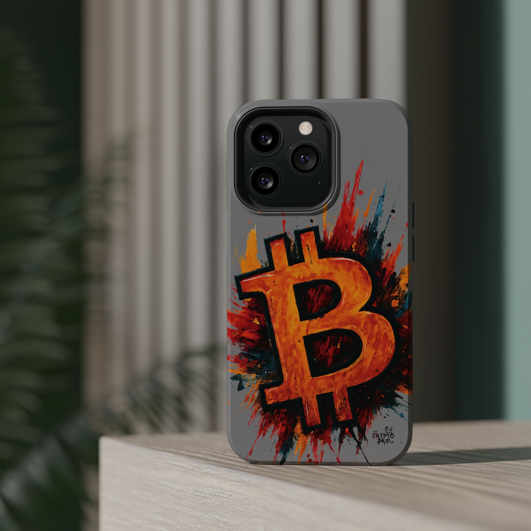 Bitcoin iPhone Case Crypto iPhone Cover MagSafe Compatible Durable Bitcoin Crypto Gift for Traders Crypto Accessories for iPhone 13 14 15 16