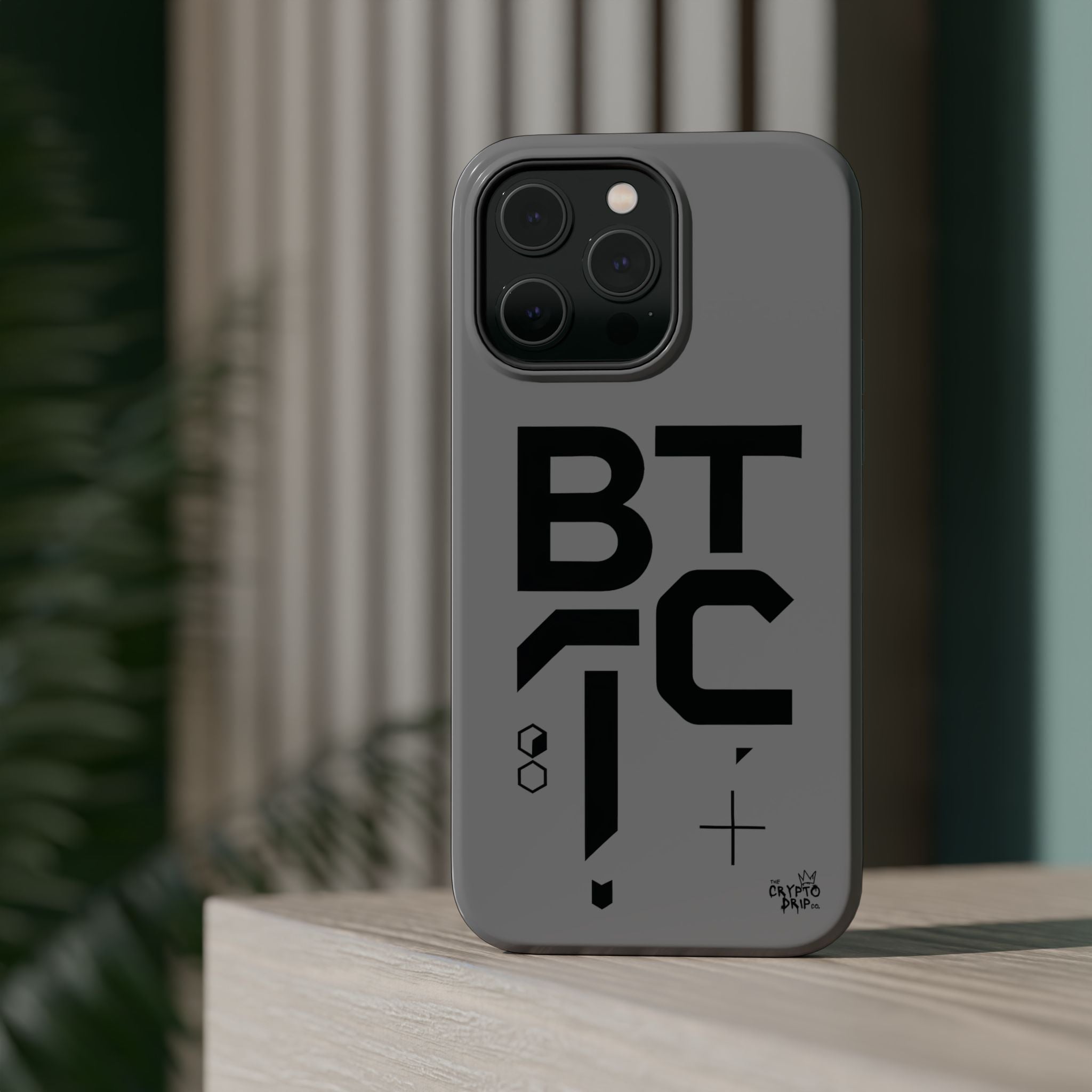 Bitcoin iPhone Case Crypto Phone Case Crypto iPhone Crypto Accessories Bitcoin Crypto Merchandise MagSafe Compatible Crypto Case Tough Case