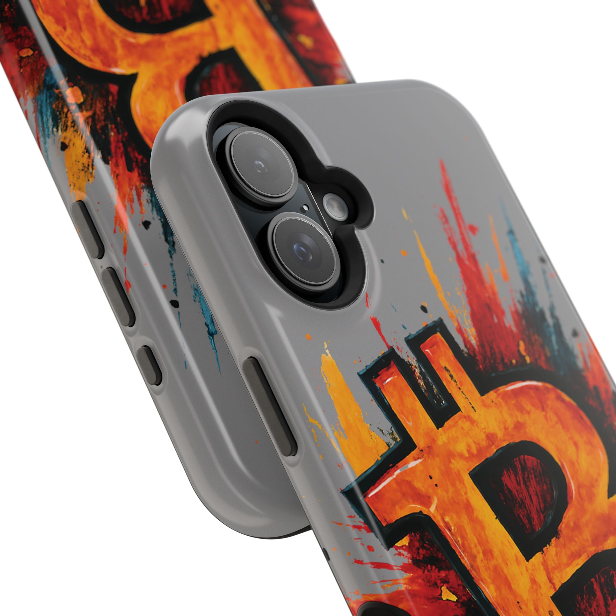 Bitcoin iPhone Case Crypto iPhone Cover MagSafe Compatible Durable Bitcoin Crypto Gift for Traders Crypto Accessories for iPhone 13 14 15 16