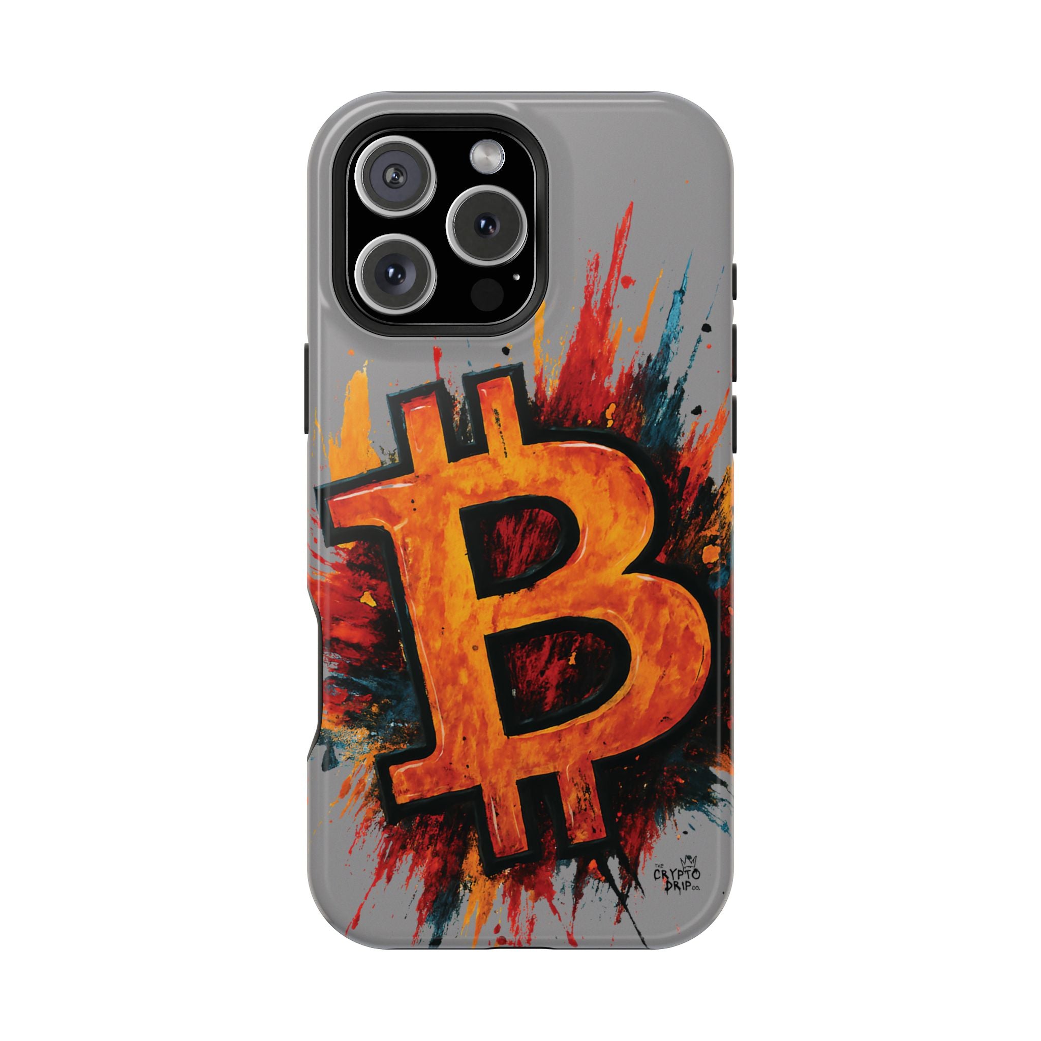 Bitcoin iPhone Case Crypto iPhone Cover MagSafe Compatible Durable Bitcoin Crypto Gift for Traders Crypto Accessories for iPhone 13 14 15 16