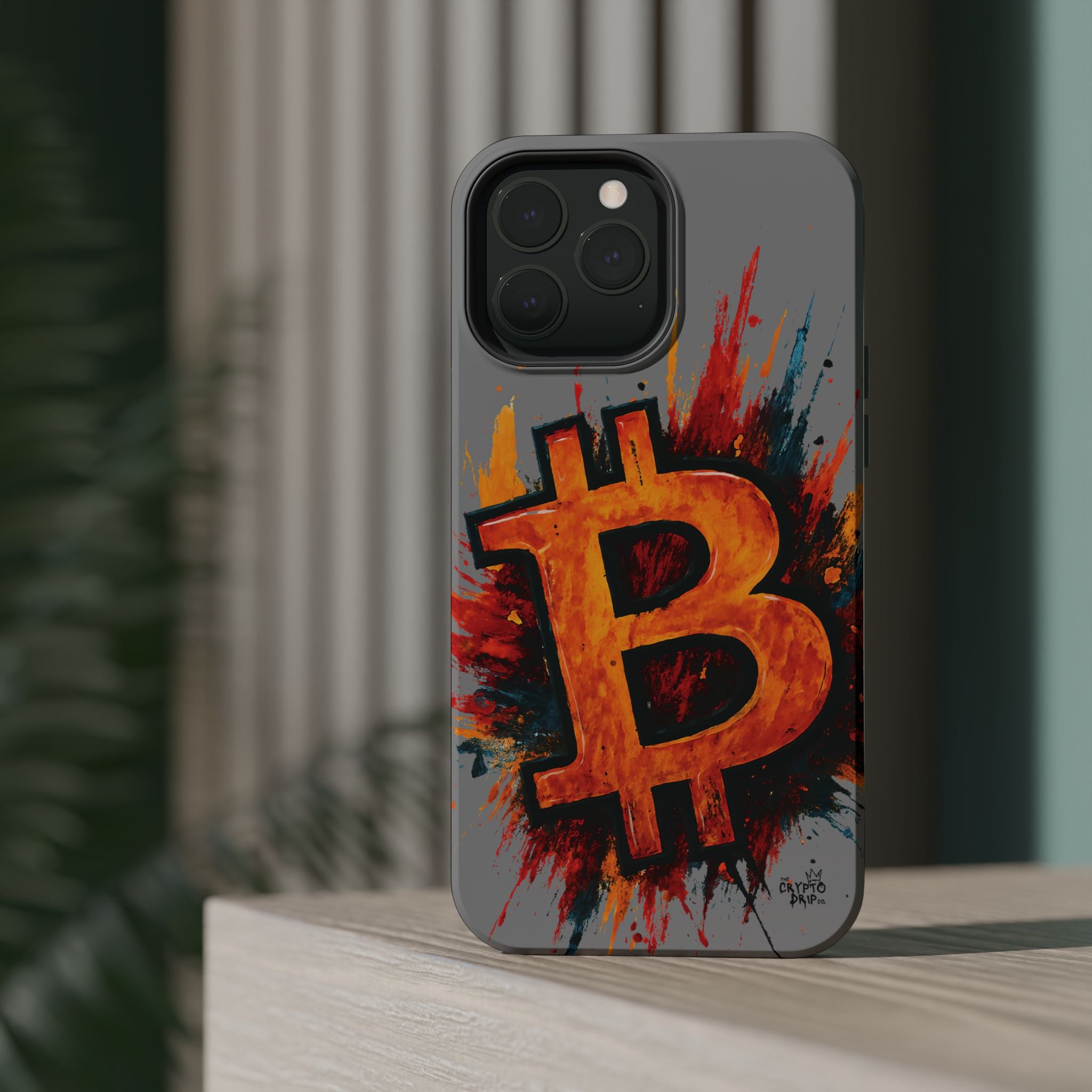 Bitcoin iPhone Case Crypto iPhone Cover MagSafe Compatible Durable Bitcoin Crypto Gift for Traders Crypto Accessories for iPhone 13 14 15 16