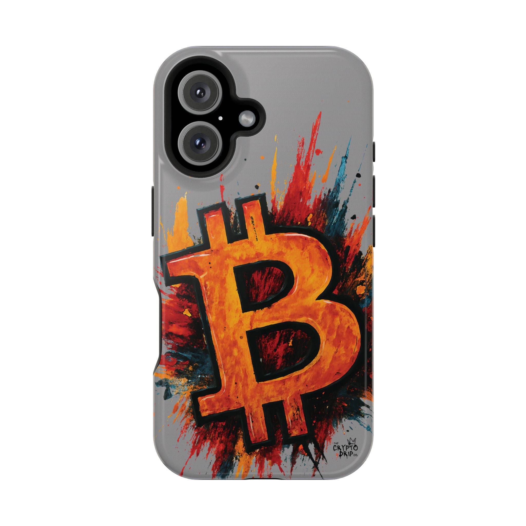 Bitcoin iPhone Case Crypto iPhone Cover MagSafe Compatible Durable Bitcoin Crypto Gift for Traders Crypto Accessories for iPhone 13 14 15 16