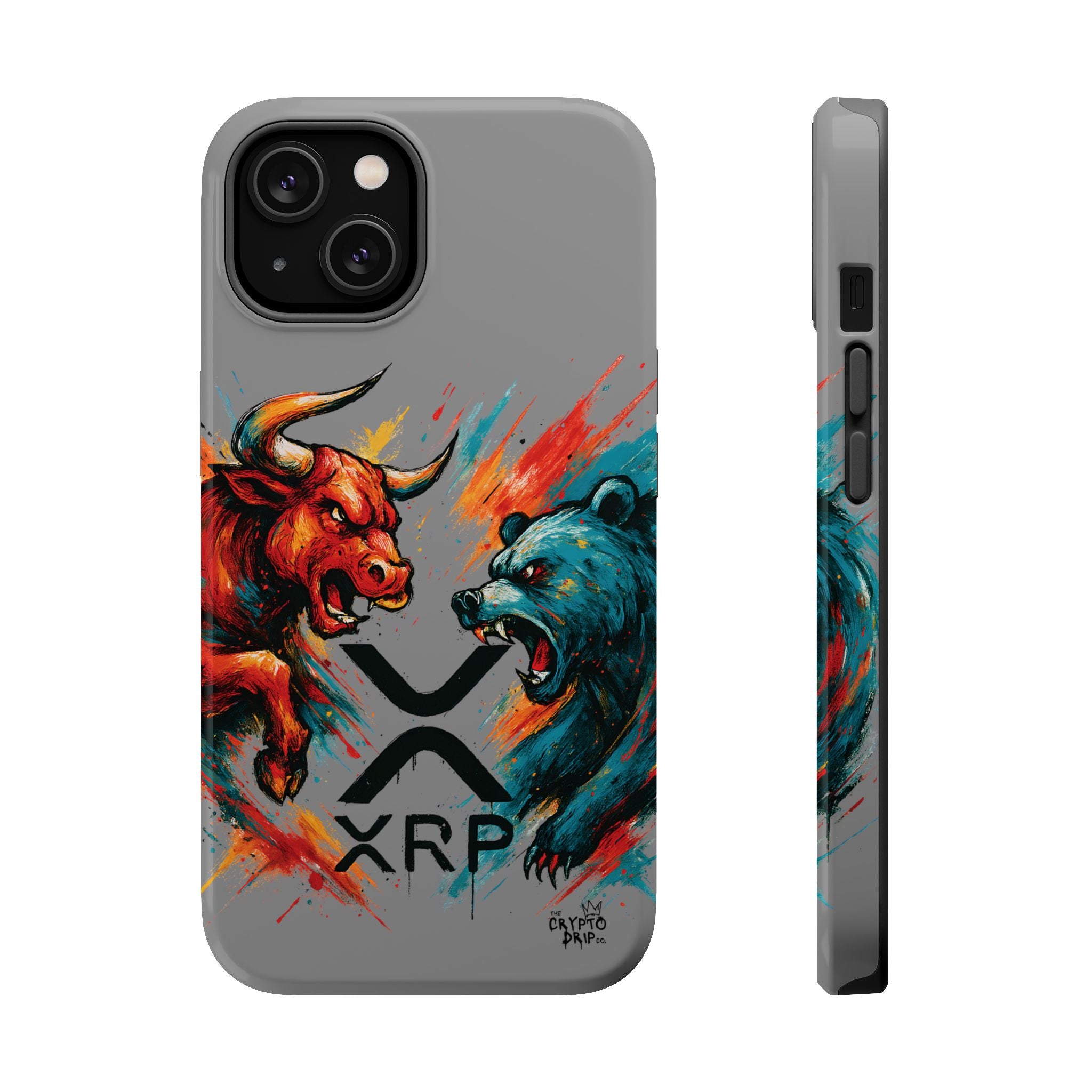XRP Crypto Phone Case MagSafe iPhone Case Magnetic Tough Cases Bitcoin Phone Case Shock Proof Phone Case Crypto Accessories Crypto Merch