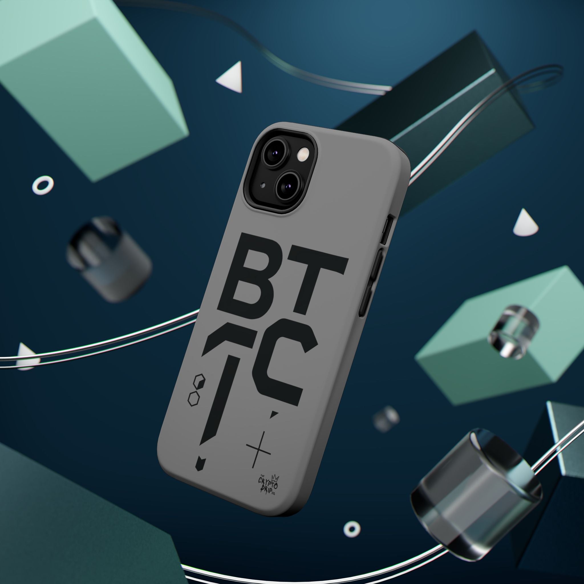 Bitcoin iPhone Case Crypto Phone Case Crypto iPhone Crypto Accessories Bitcoin Crypto Merchandise MagSafe Compatible Crypto Case Tough Case