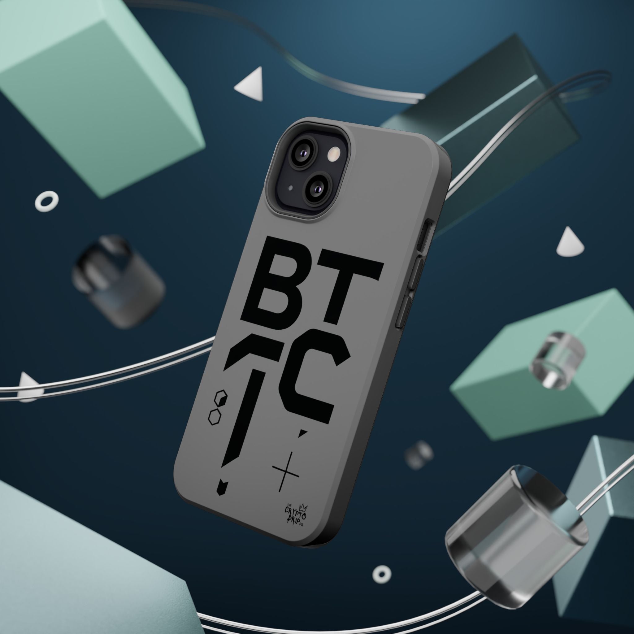 Bitcoin iPhone Case Crypto Phone Case Crypto iPhone Crypto Accessories Bitcoin Crypto Merchandise MagSafe Compatible Crypto Case Tough Case