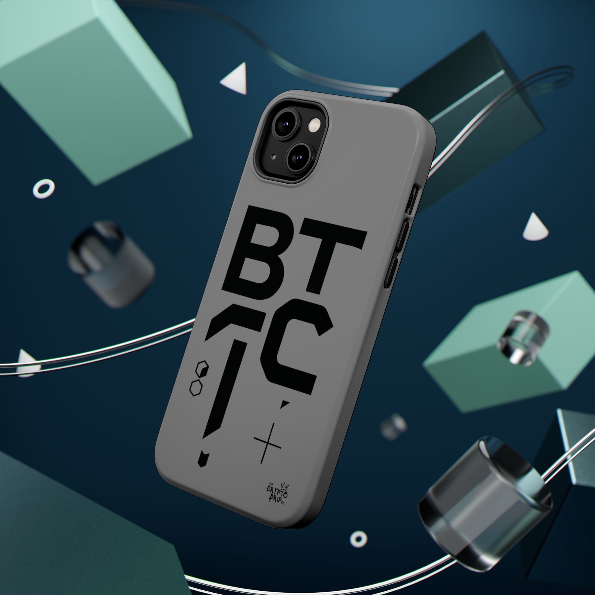 Bitcoin iPhone Case Crypto Phone Case Crypto iPhone Crypto Accessories Bitcoin Crypto Merchandise MagSafe Compatible Crypto Case Tough Case
