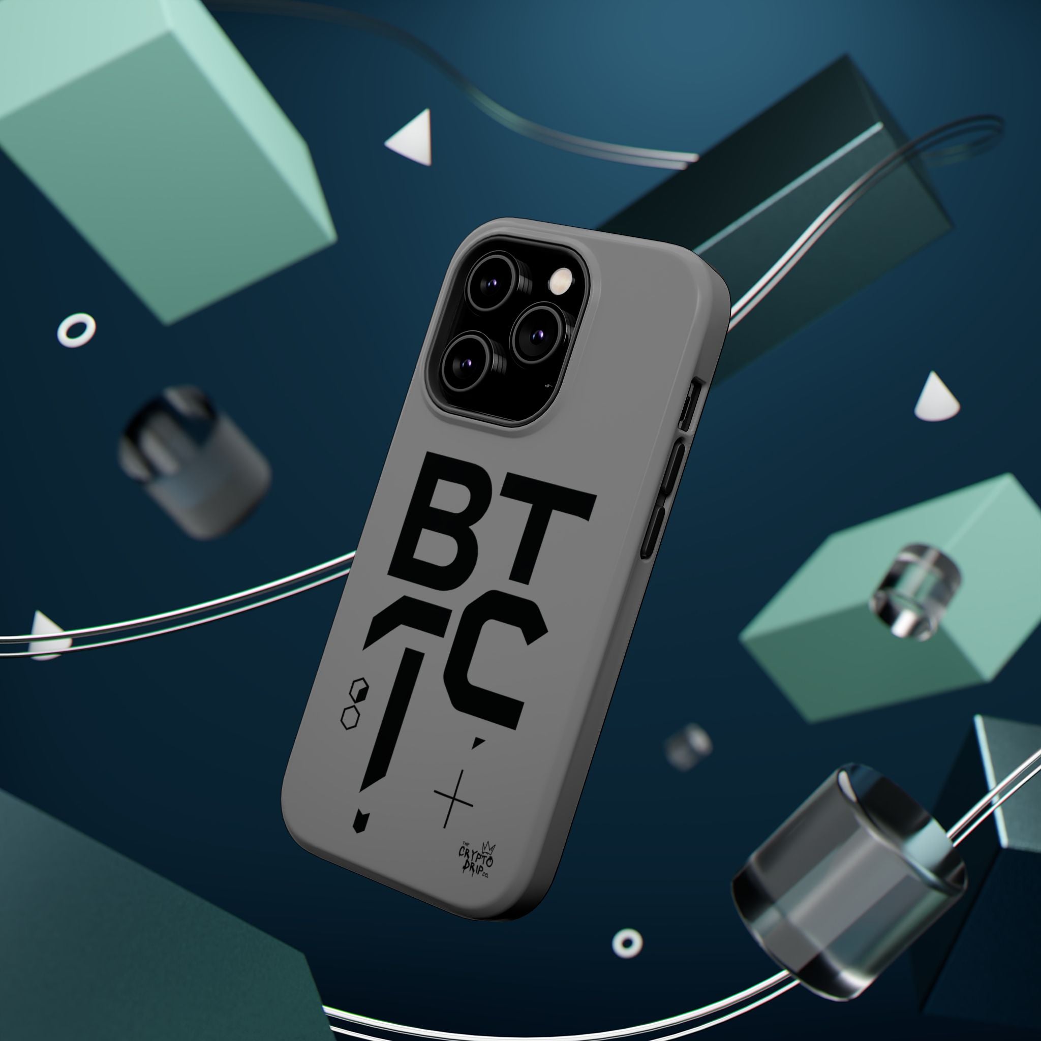 Bitcoin iPhone Case Crypto Phone Case Crypto iPhone Crypto Accessories Bitcoin Crypto Merchandise MagSafe Compatible Crypto Case Tough Case