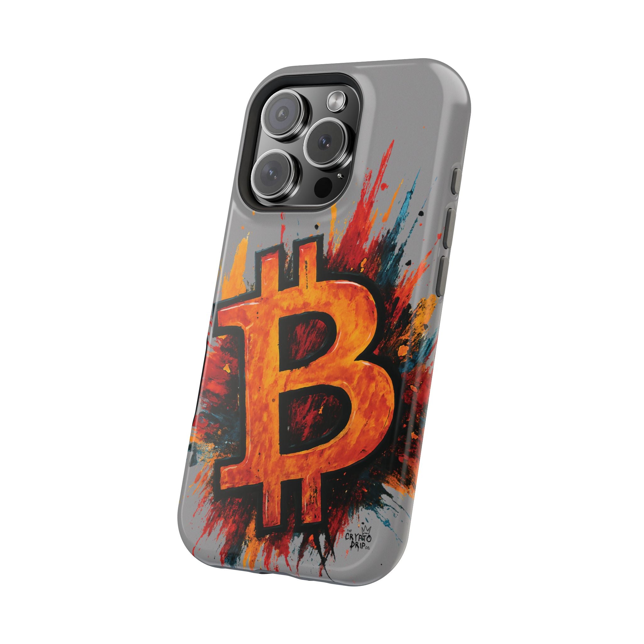 Bitcoin iPhone Case Crypto iPhone Cover MagSafe Compatible Durable Bitcoin Crypto Gift for Traders Crypto Accessories for iPhone 13 14 15 16