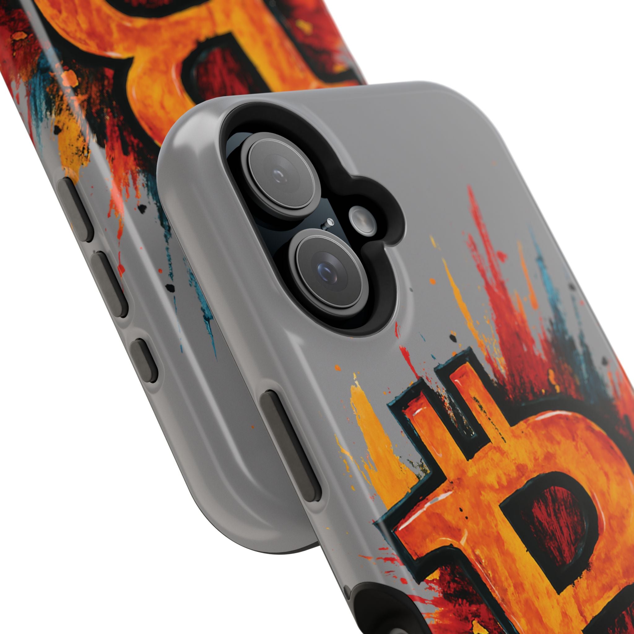 Bitcoin iPhone Case Crypto iPhone Cover MagSafe Compatible Durable Bitcoin Crypto Gift for Traders Crypto Accessories for iPhone 13 14 15 16