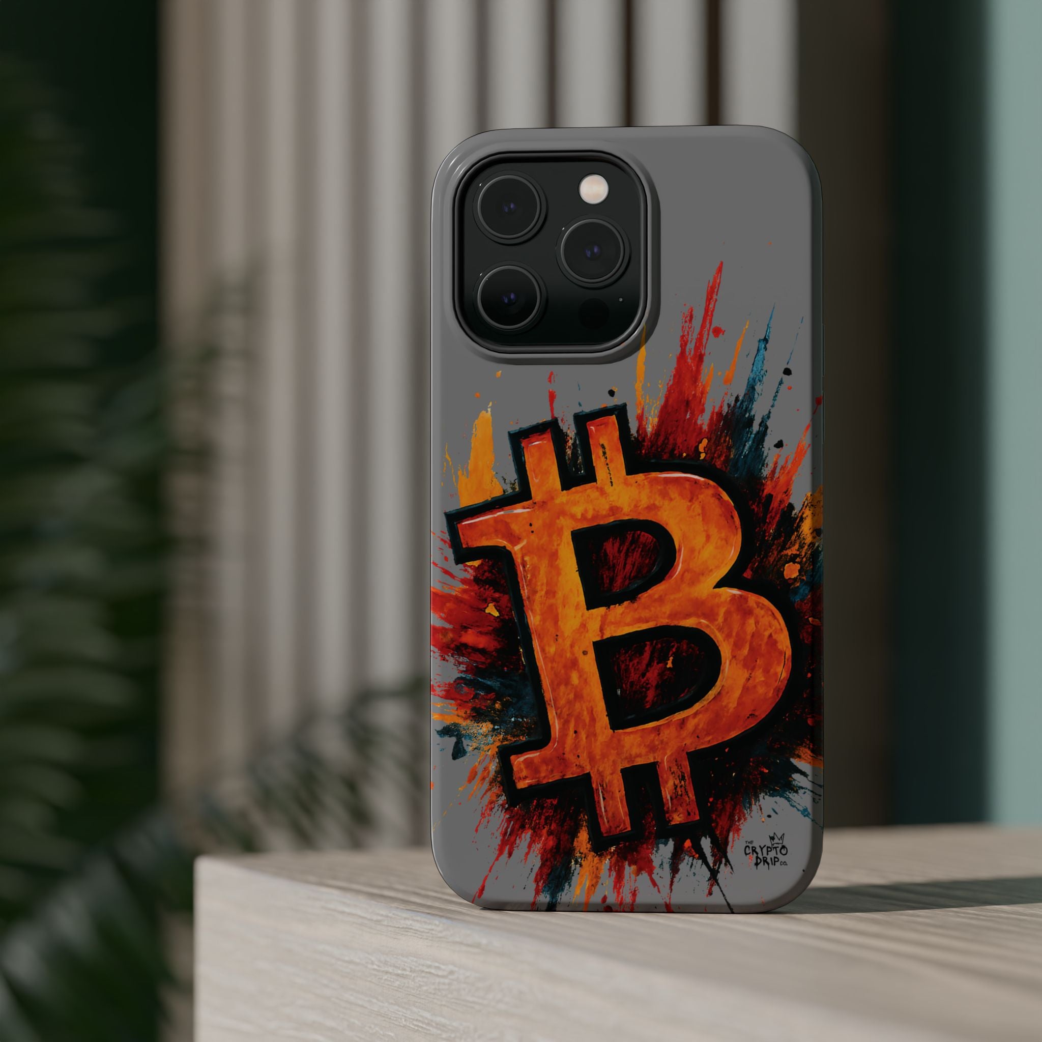 Bitcoin iPhone Case Crypto iPhone Cover MagSafe Compatible Durable Bitcoin Crypto Gift for Traders Crypto Accessories for iPhone 13 14 15 16