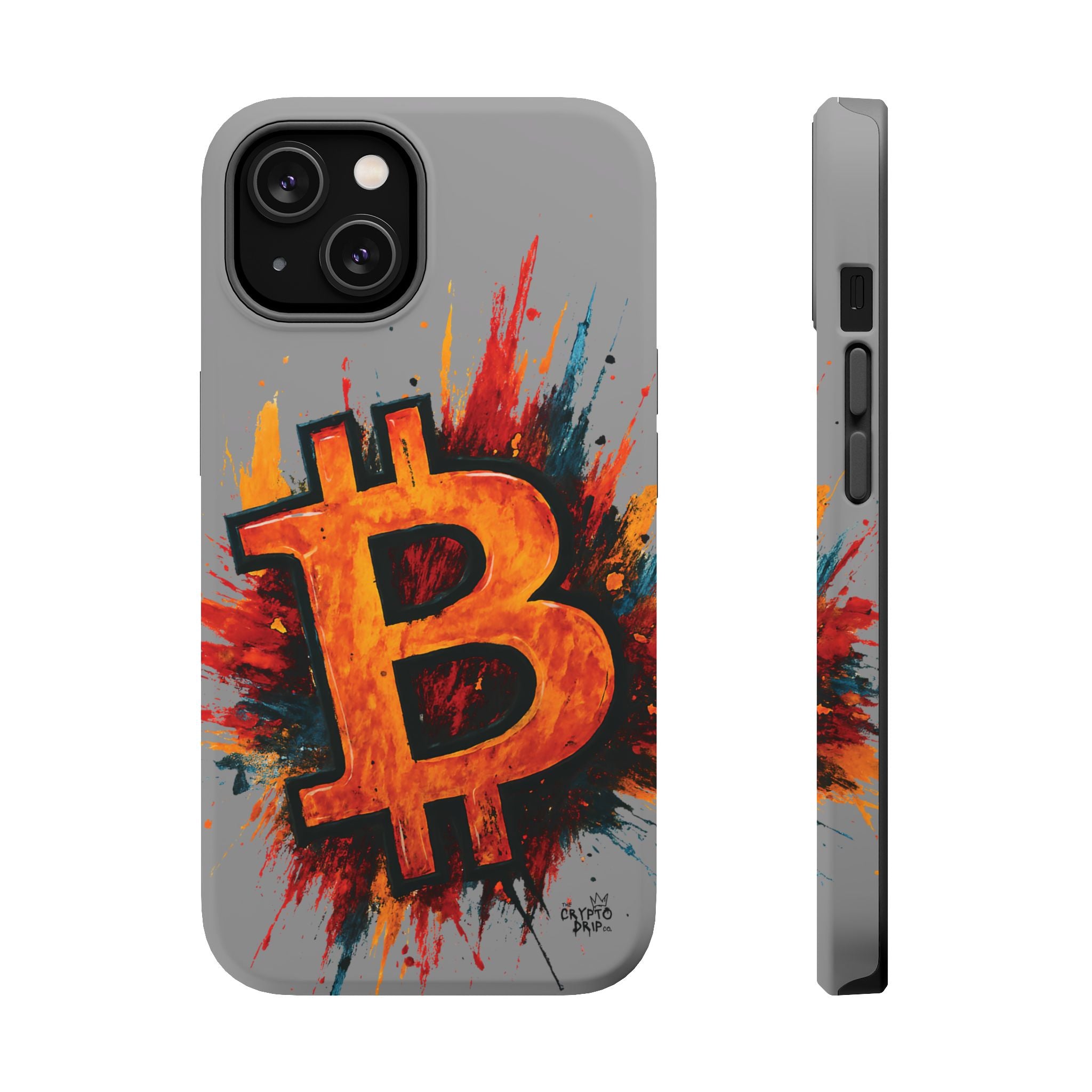 Bitcoin iPhone Case Crypto iPhone Cover MagSafe Compatible Durable Bitcoin Crypto Gift for Traders Crypto Accessories for iPhone 13 14 15 16