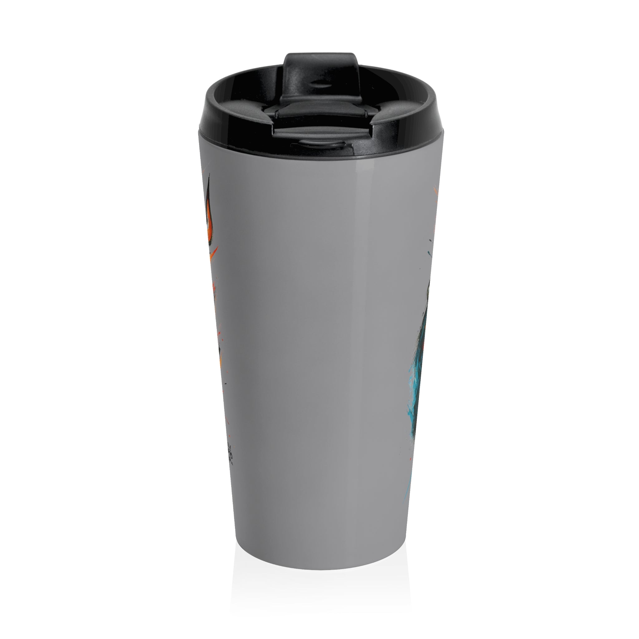 Ethereum Travel Mug Stainless Steel Travel Mug Graffiti Style Bull vs Bear Ethereum Crypto Gift Stock Market Investor Gift Leak Proof Mug