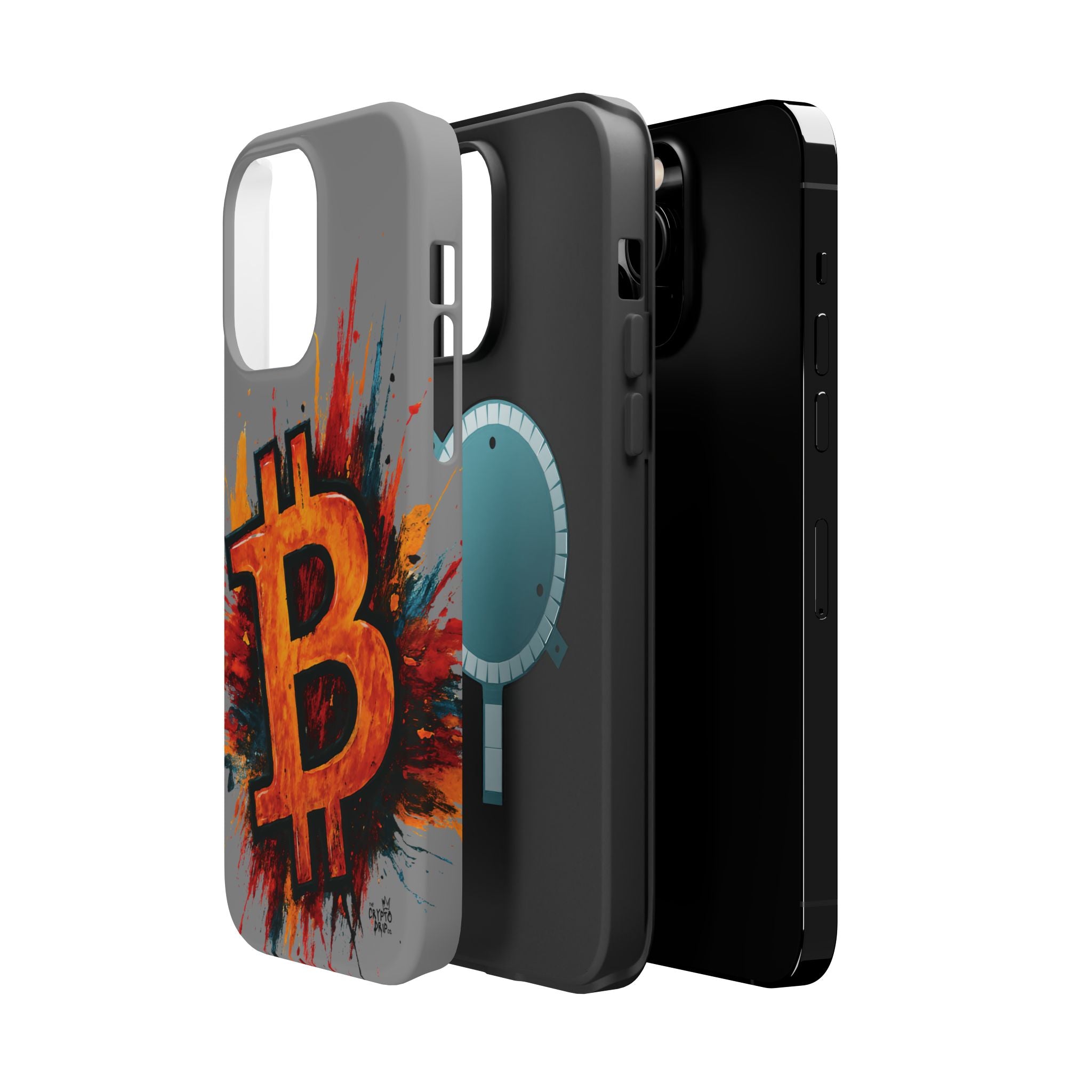 Bitcoin iPhone Case Crypto iPhone Cover MagSafe Compatible Durable Bitcoin Crypto Gift for Traders Crypto Accessories for iPhone 13 14 15 16