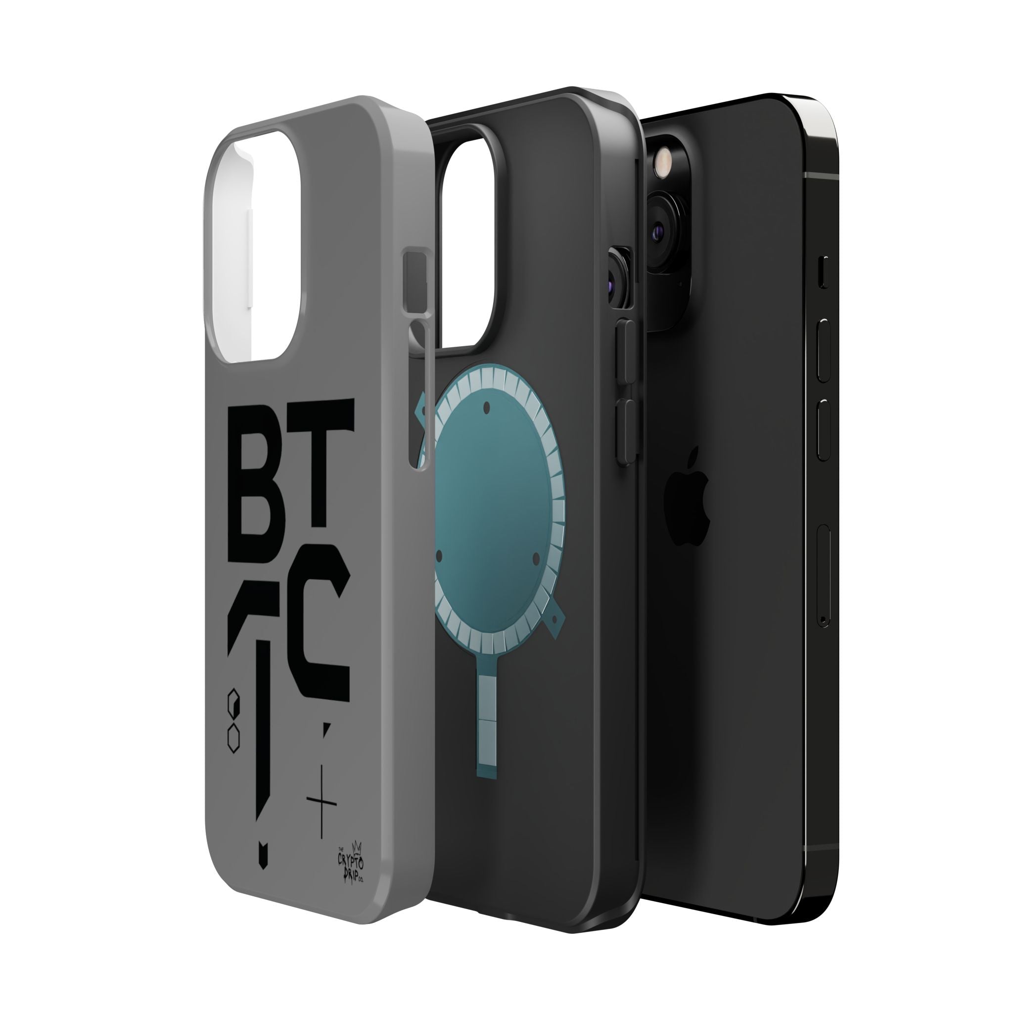 Bitcoin iPhone Case Crypto Phone Case Crypto iPhone Crypto Accessories Bitcoin Crypto Merchandise MagSafe Compatible Crypto Case Tough Case