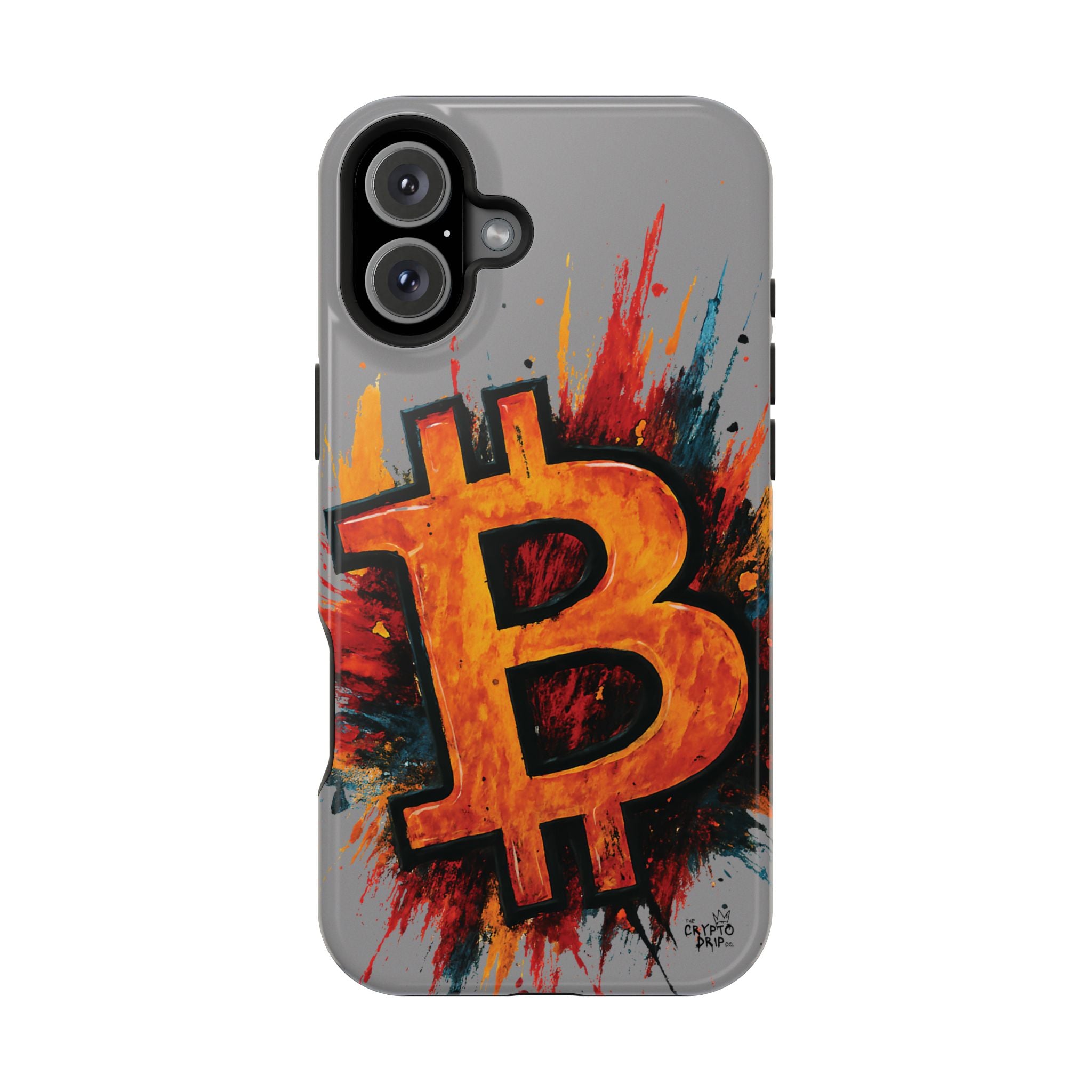 Bitcoin iPhone Case Crypto iPhone Cover MagSafe Compatible Durable Bitcoin Crypto Gift for Traders Crypto Accessories for iPhone 13 14 15 16