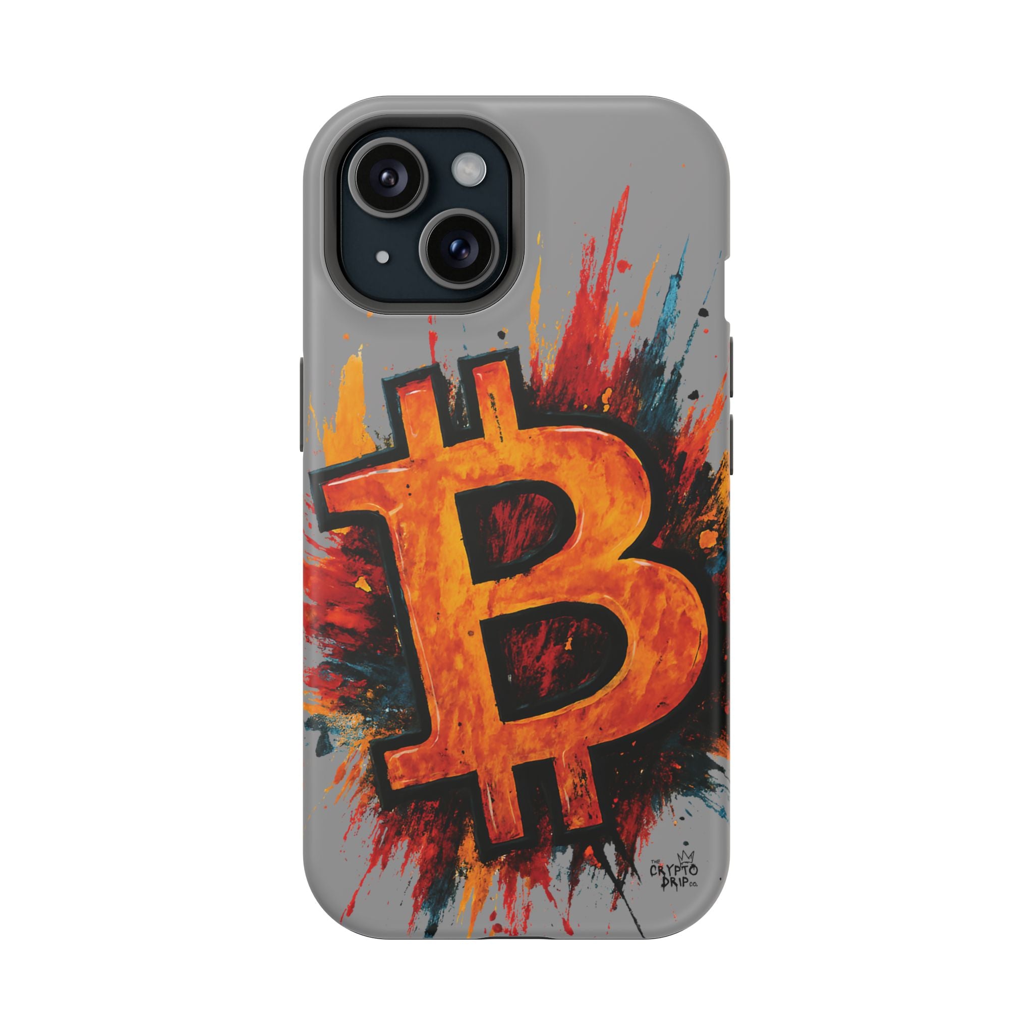 Bitcoin iPhone Case Crypto iPhone Cover MagSafe Compatible Durable Bitcoin Crypto Gift for Traders Crypto Accessories for iPhone 13 14 15 16