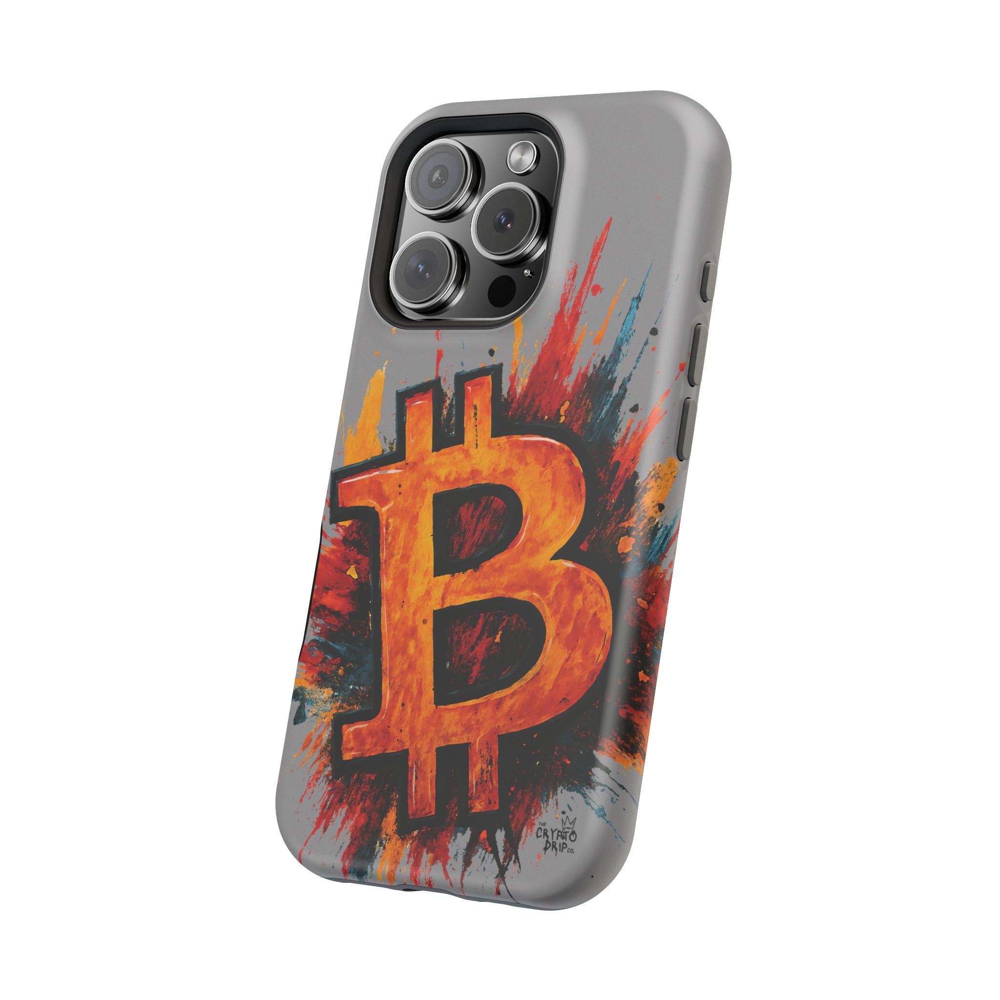 Bitcoin iPhone Case Crypto iPhone Cover MagSafe Compatible Durable Bitcoin Crypto Gift for Traders Crypto Accessories for iPhone 13 14 15 16
