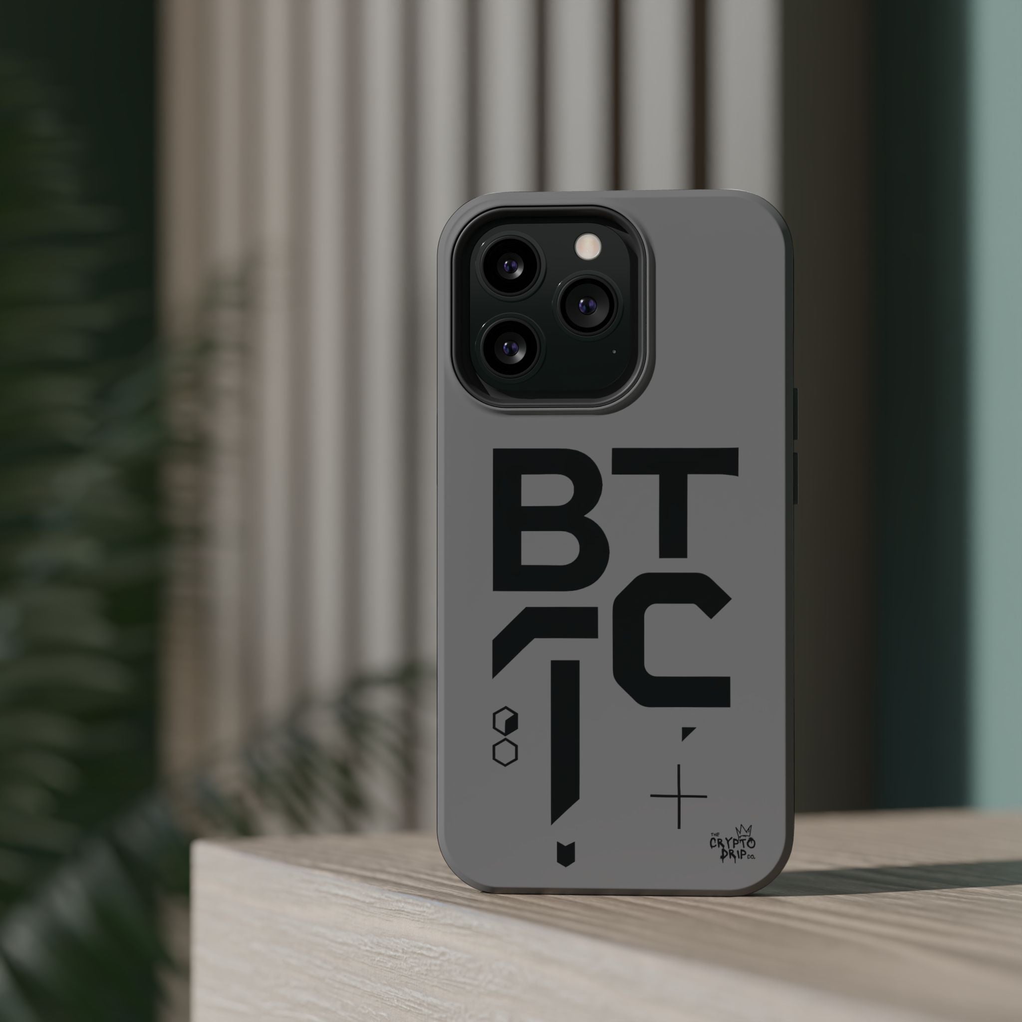 Bitcoin iPhone Case Crypto Phone Case Crypto iPhone Crypto Accessories Bitcoin Crypto Merchandise MagSafe Compatible Crypto Case Tough Case