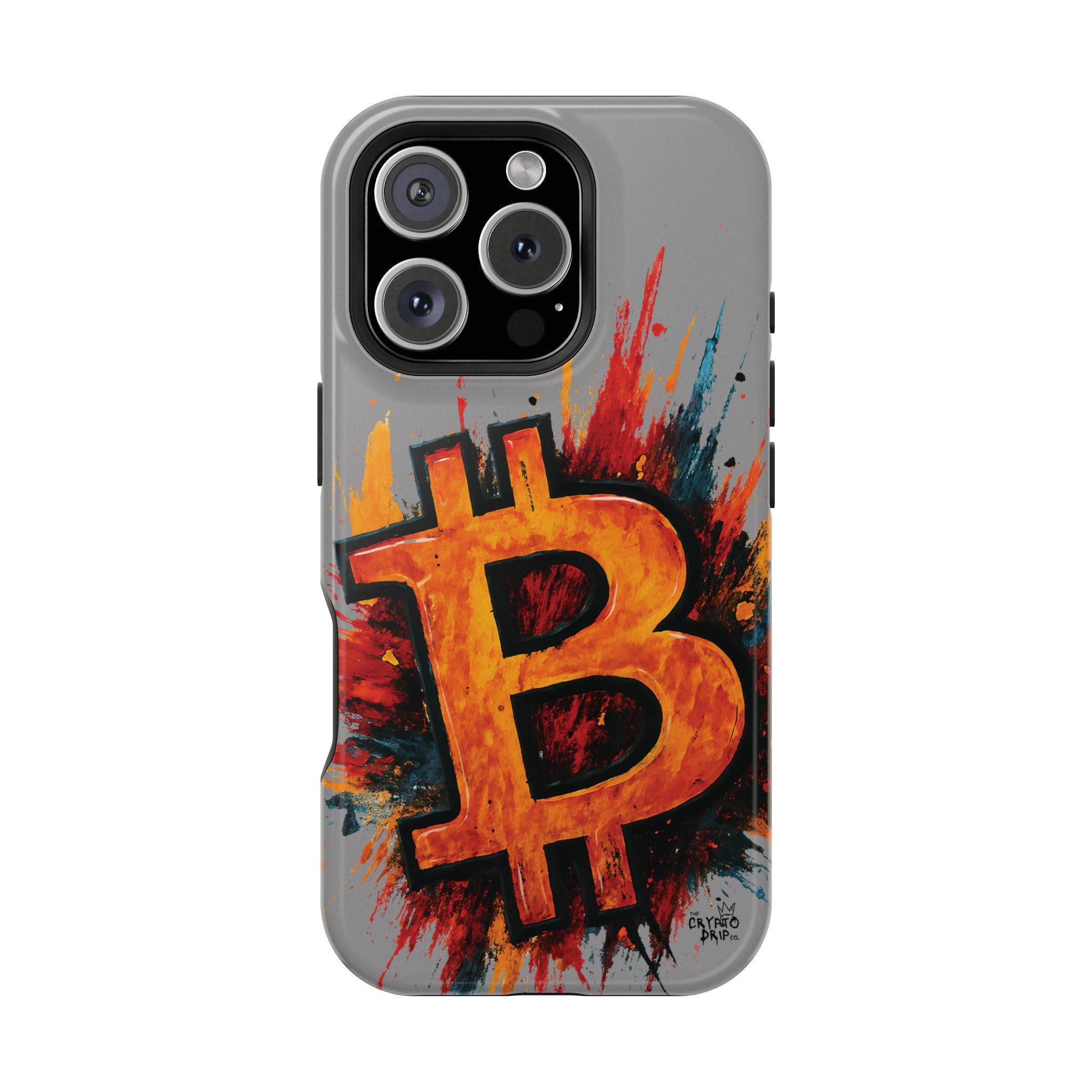 Bitcoin iPhone Case Crypto iPhone Cover MagSafe Compatible Durable Bitcoin Crypto Gift for Traders Crypto Accessories for iPhone 13 14 15 16