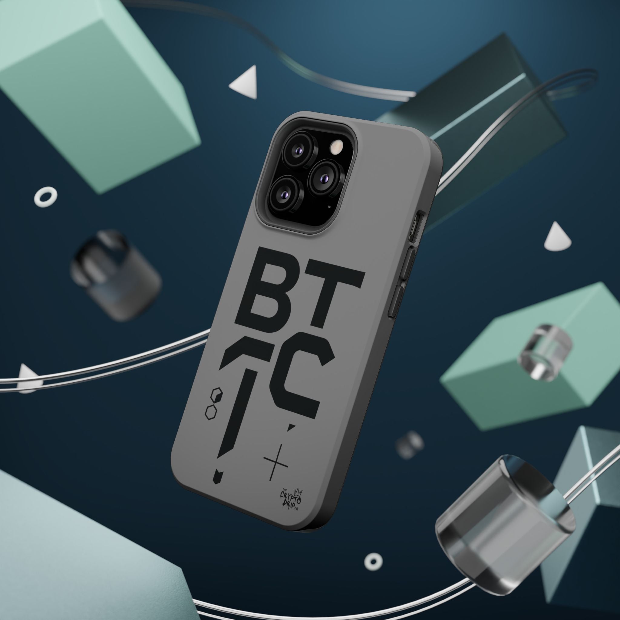 Bitcoin iPhone Case Crypto Phone Case Crypto iPhone Crypto Accessories Bitcoin Crypto Merchandise MagSafe Compatible Crypto Case Tough Case