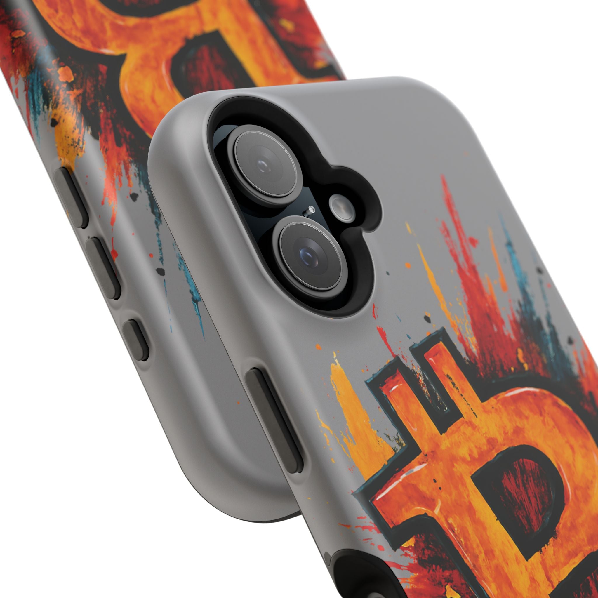 Bitcoin iPhone Case Crypto iPhone Cover MagSafe Compatible Durable Bitcoin Crypto Gift for Traders Crypto Accessories for iPhone 13 14 15 16